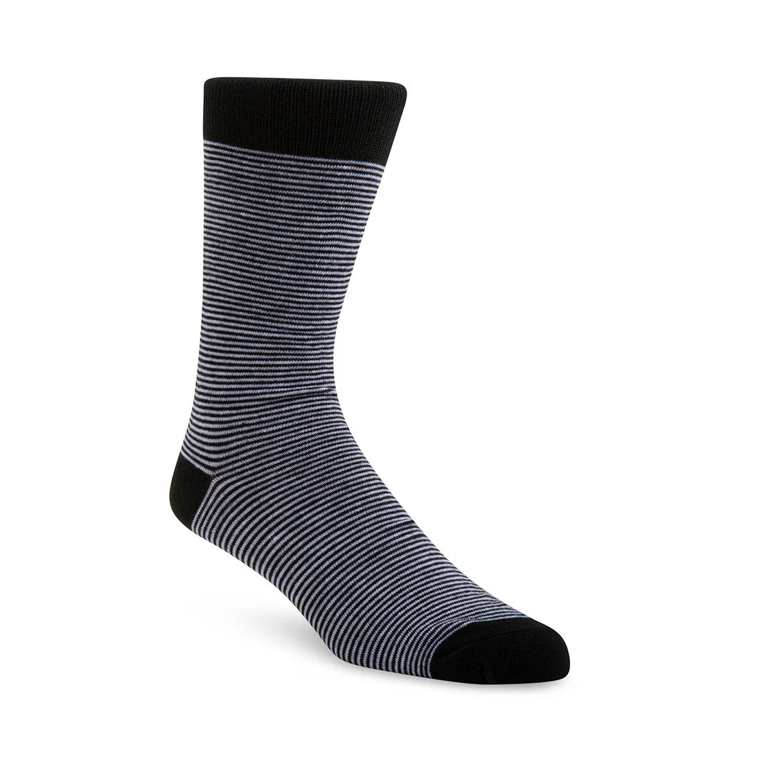 5PK MEN'S BLACK MULTI SOCKS 4 5PK MEN'S BLACK MULTI SOCKS