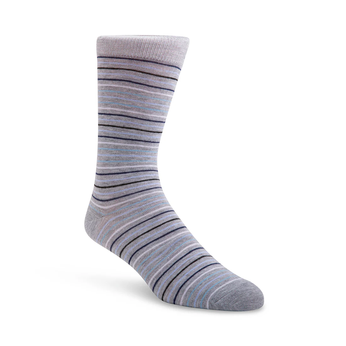 5PK MEN'S BLACK MULTI SOCKS 6 5PK MEN'S BLACK MULTI SOCKS