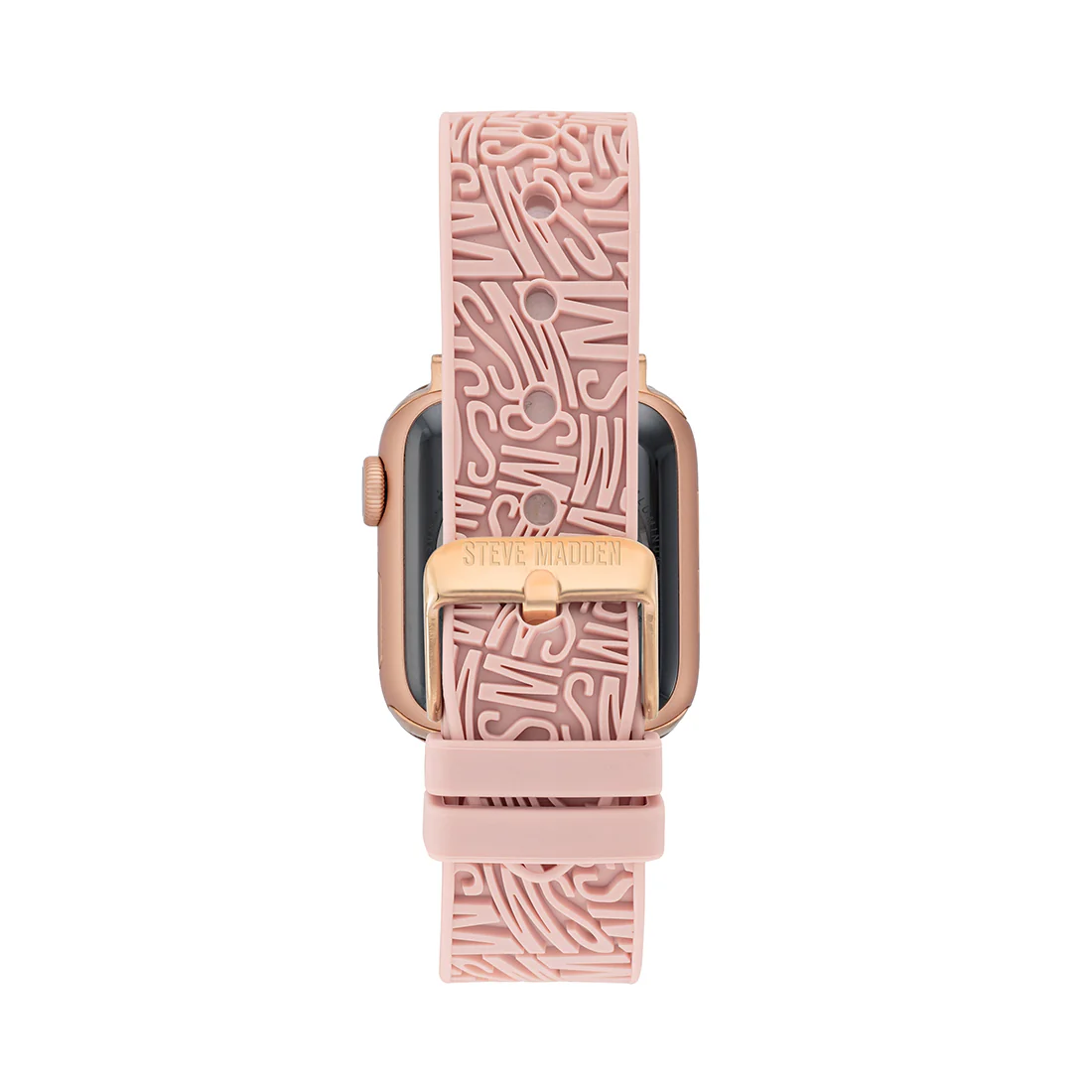 Apple Watch® RUBBER LOGO BAND 42/44/45MM PINK 3 Apple Watch® RUBBER LOGO BAND 42/44/45MM PINK