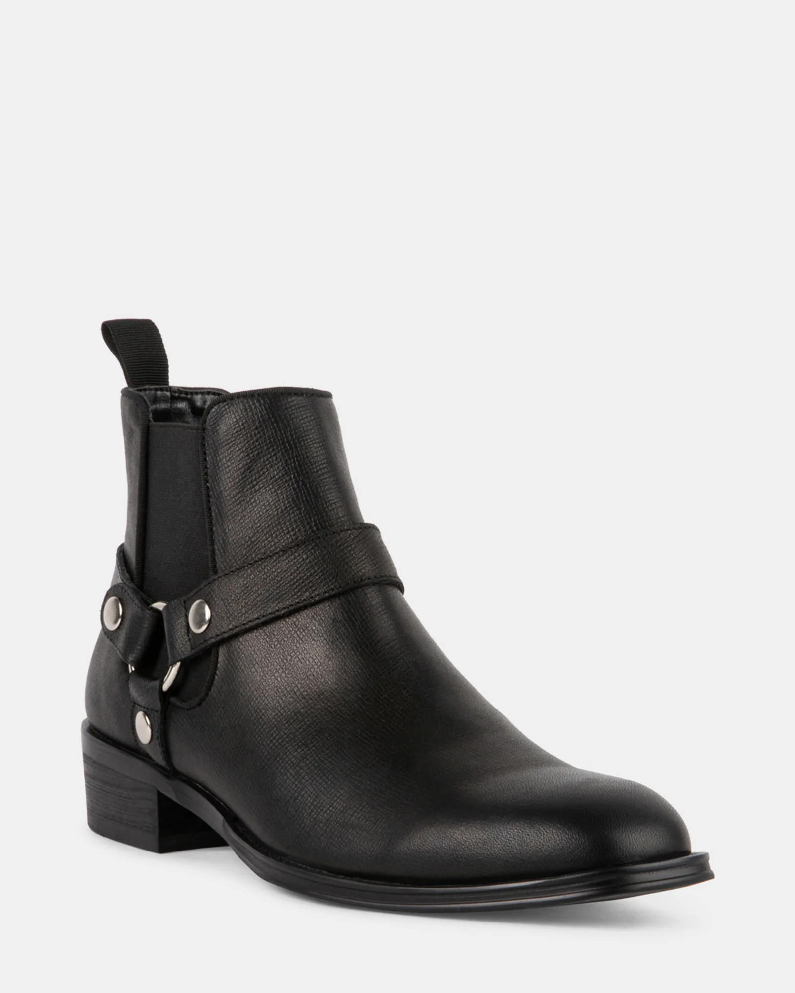 HORTONN BLACK LEATHER 3 HORTONN BLACK LEATHER