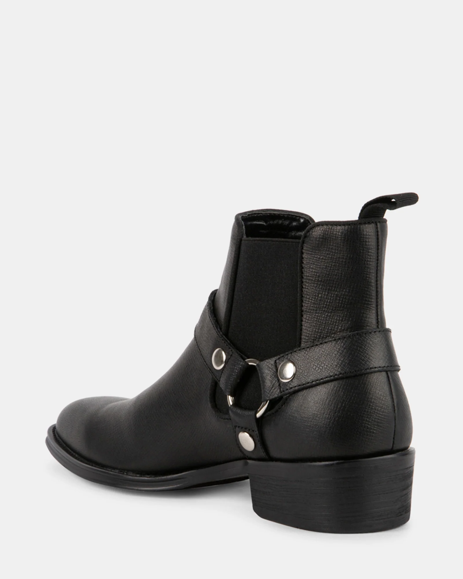 HORTONN BLACK LEATHER 4 HORTONN BLACK LEATHER