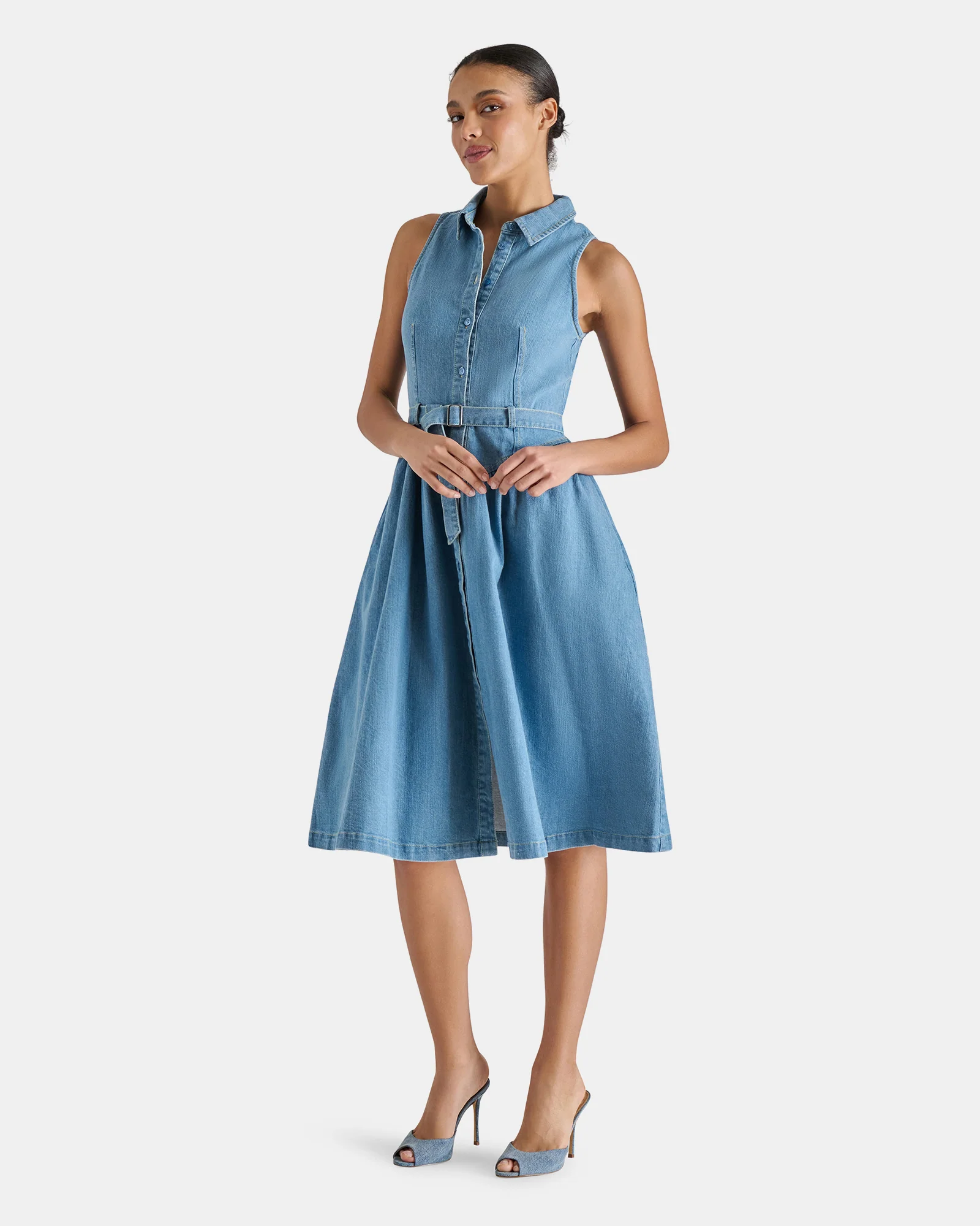 MARY DRESS DENIM 3 MARY DRESS DENIM