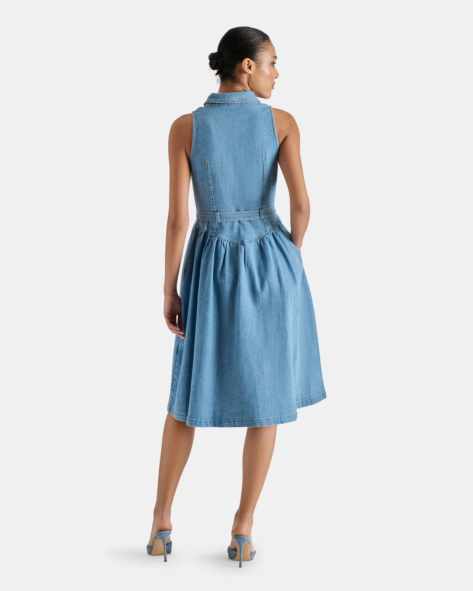 MARY DRESS DENIM 5 MARY DRESS DENIM