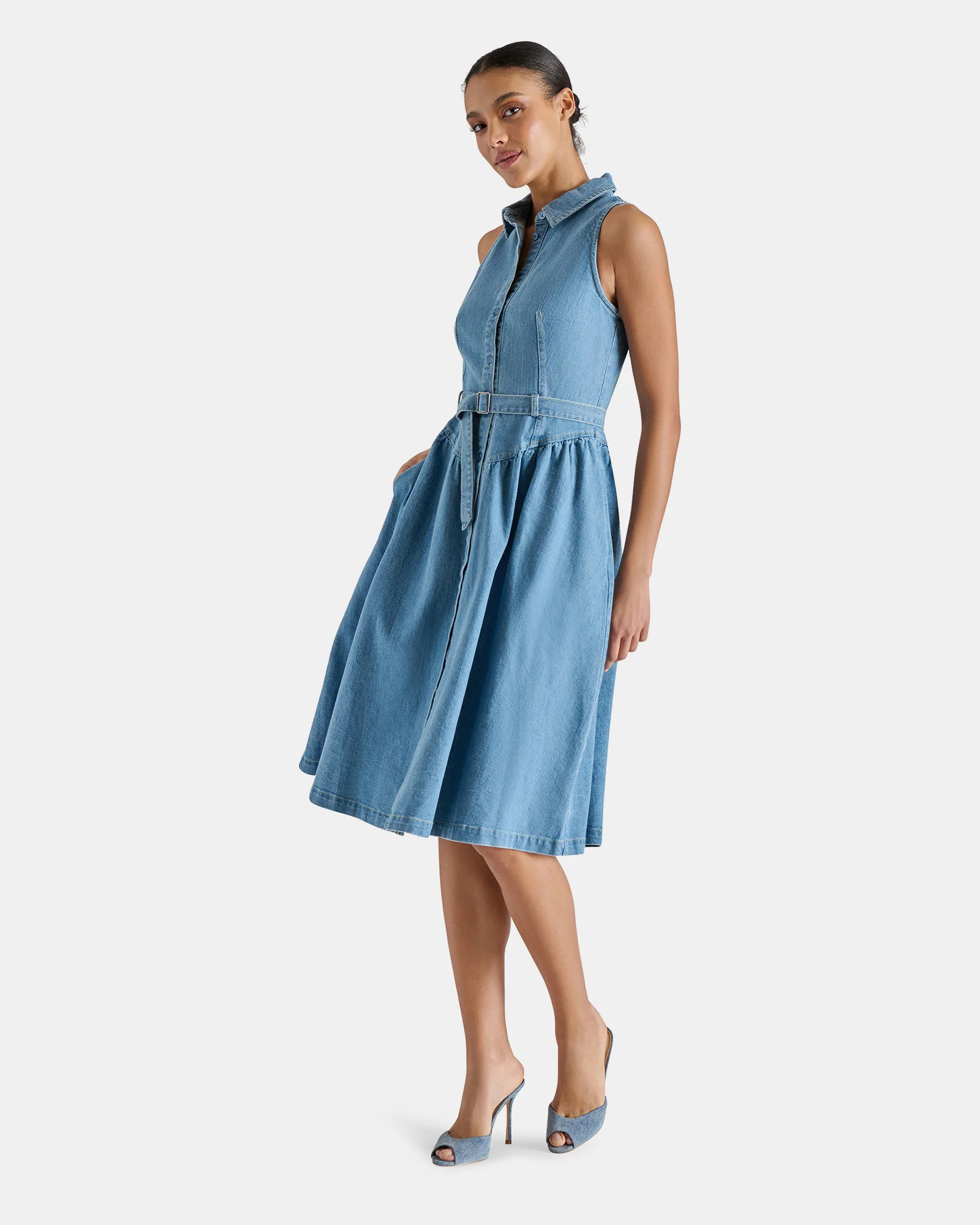 MARY DRESS DENIM 6 MARY DRESS DENIM