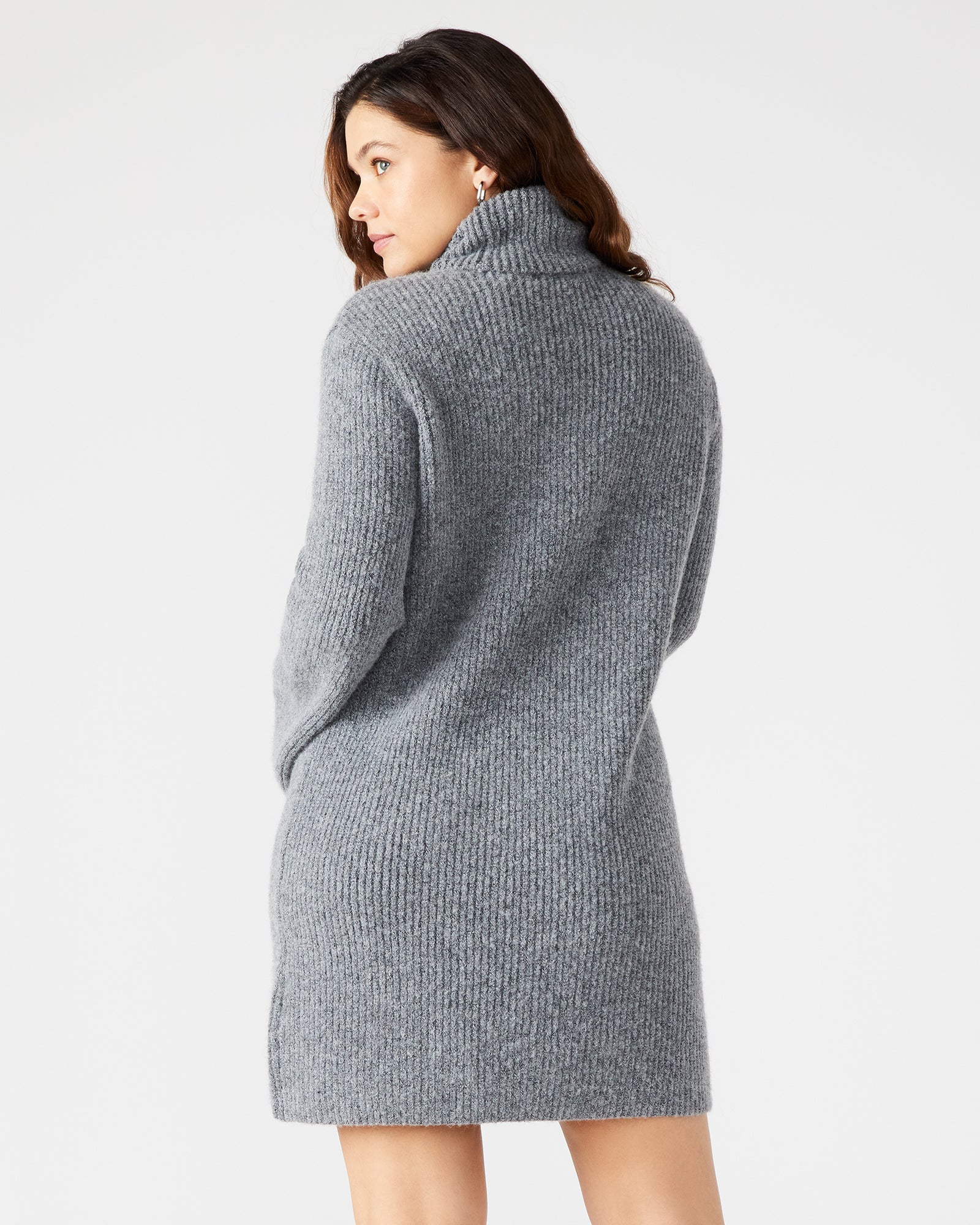 ABBIE SWEATER DRESS GREY 5 ABBIE SWEATER DRESS GREY