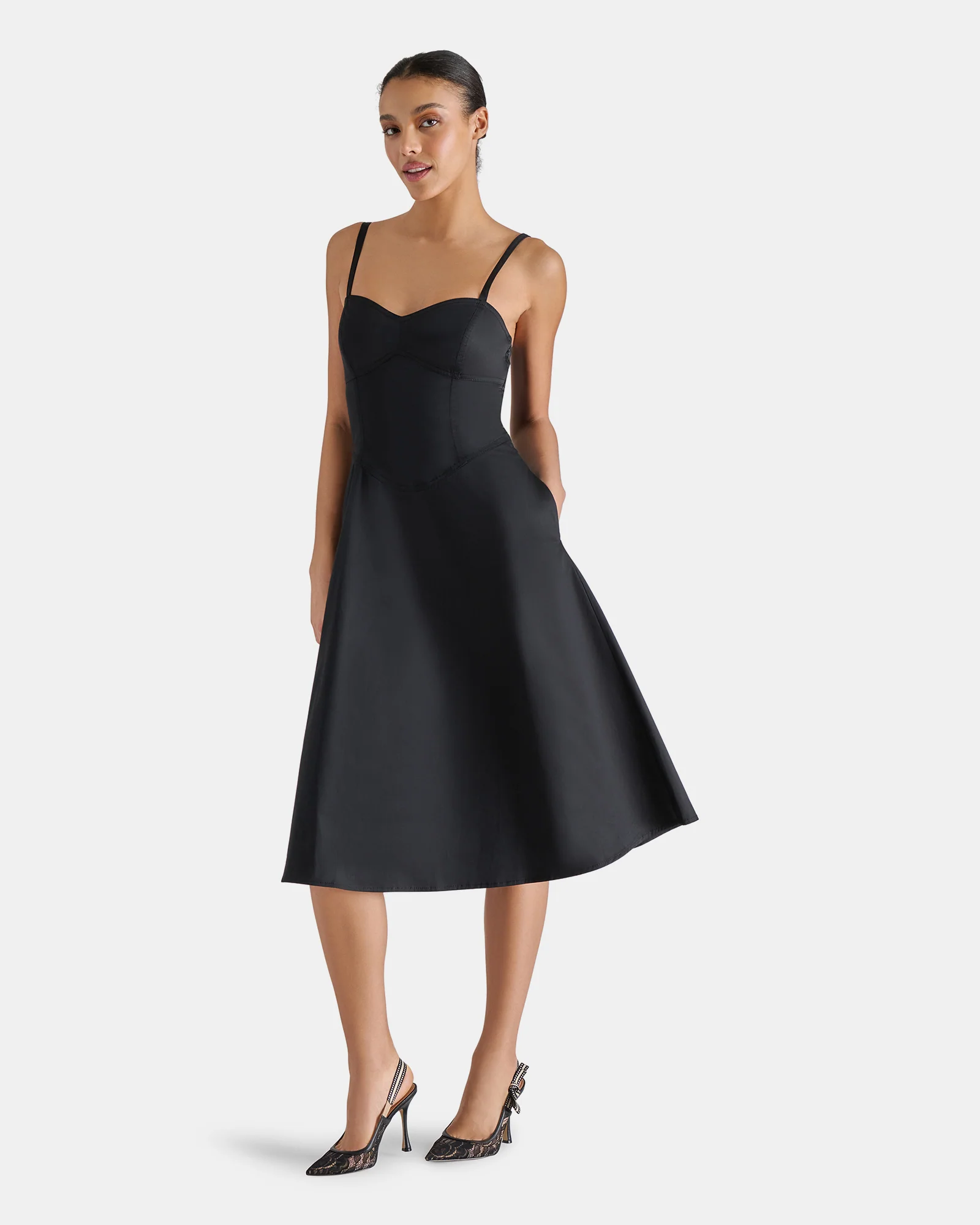 ASTER DRESS BLACK