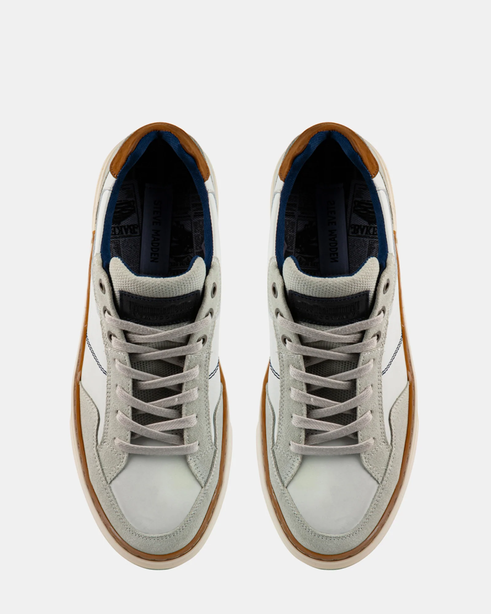 BRYGGS WHITE LEATHER 5 BRYGGS WHITE LEATHER
