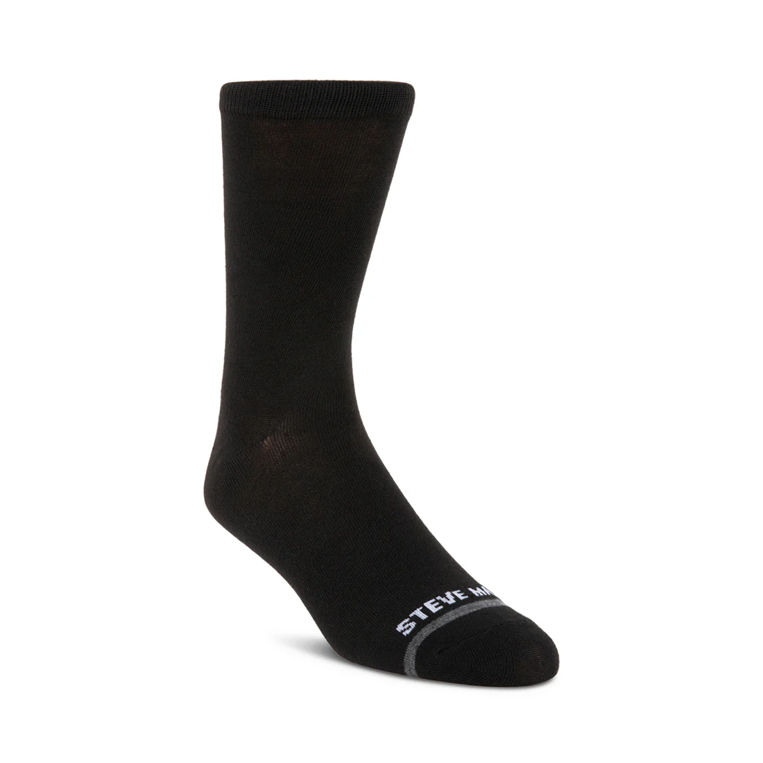 5 PK SM MEN'S CREW SOCKS BLACK 4 5 PK SM MEN'S CREW SOCKS BLACK