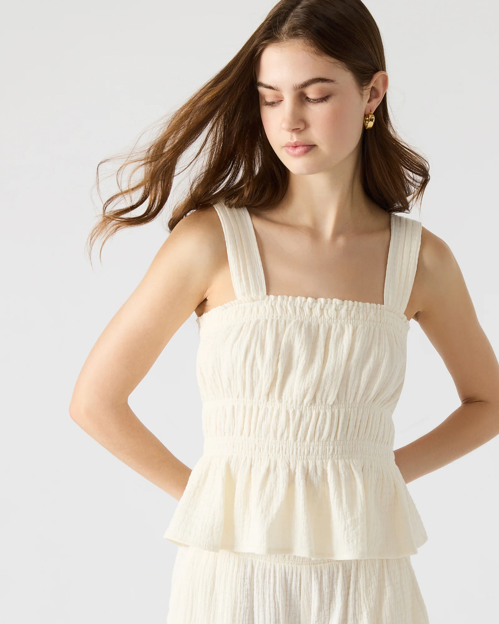 GABRIELLE TOP IVORY