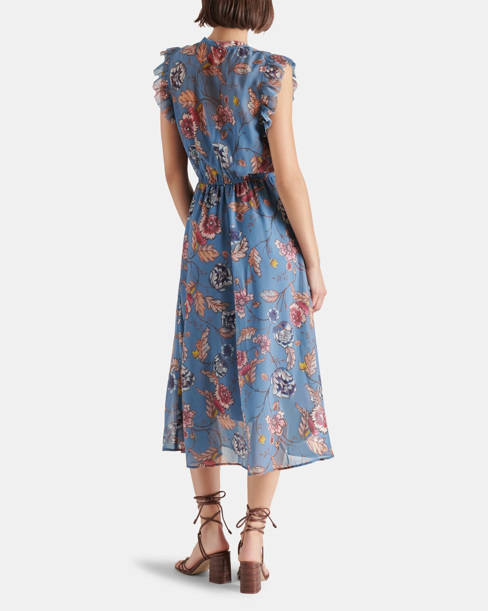 ALLEGRA DRESS BLUE MULTI 5 ALLEGRA DRESS BLUE MULTI