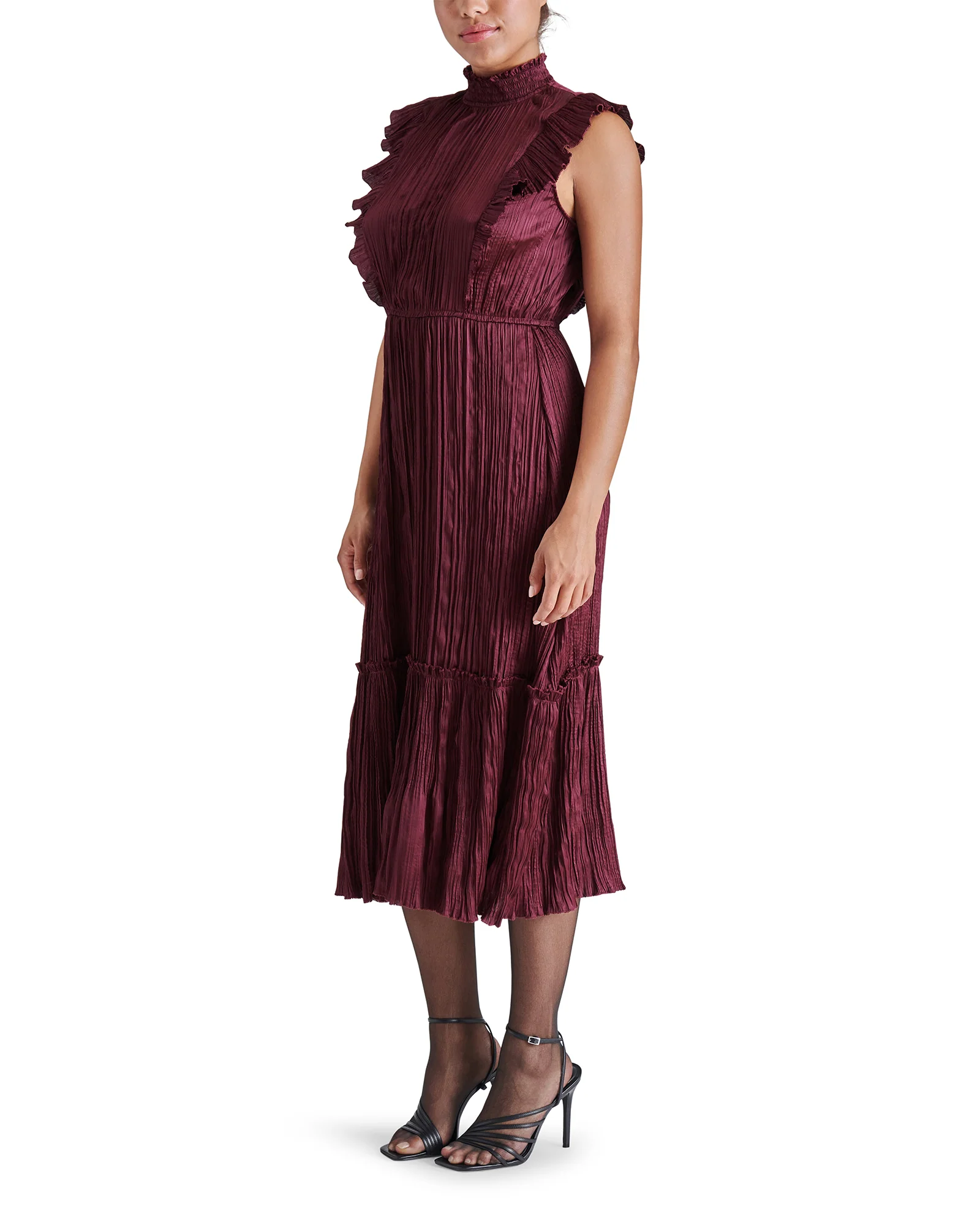 WEDNESDAY DRESS BURGUNDY 3 WEDNESDAY DRESS BURGUNDY
