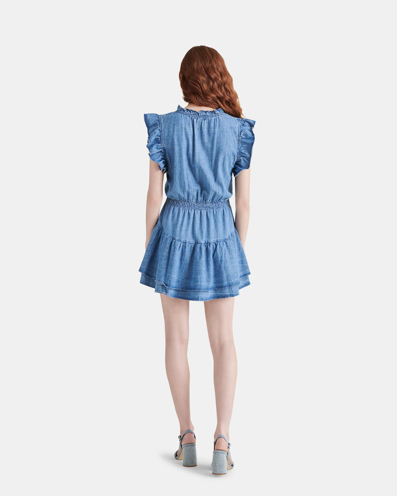 PRAIRIE DREAMS DRESS LIGHT BLUE DENIM 7 PRAIRIE DREAMS DRESS LIGHT BLUE DENIM