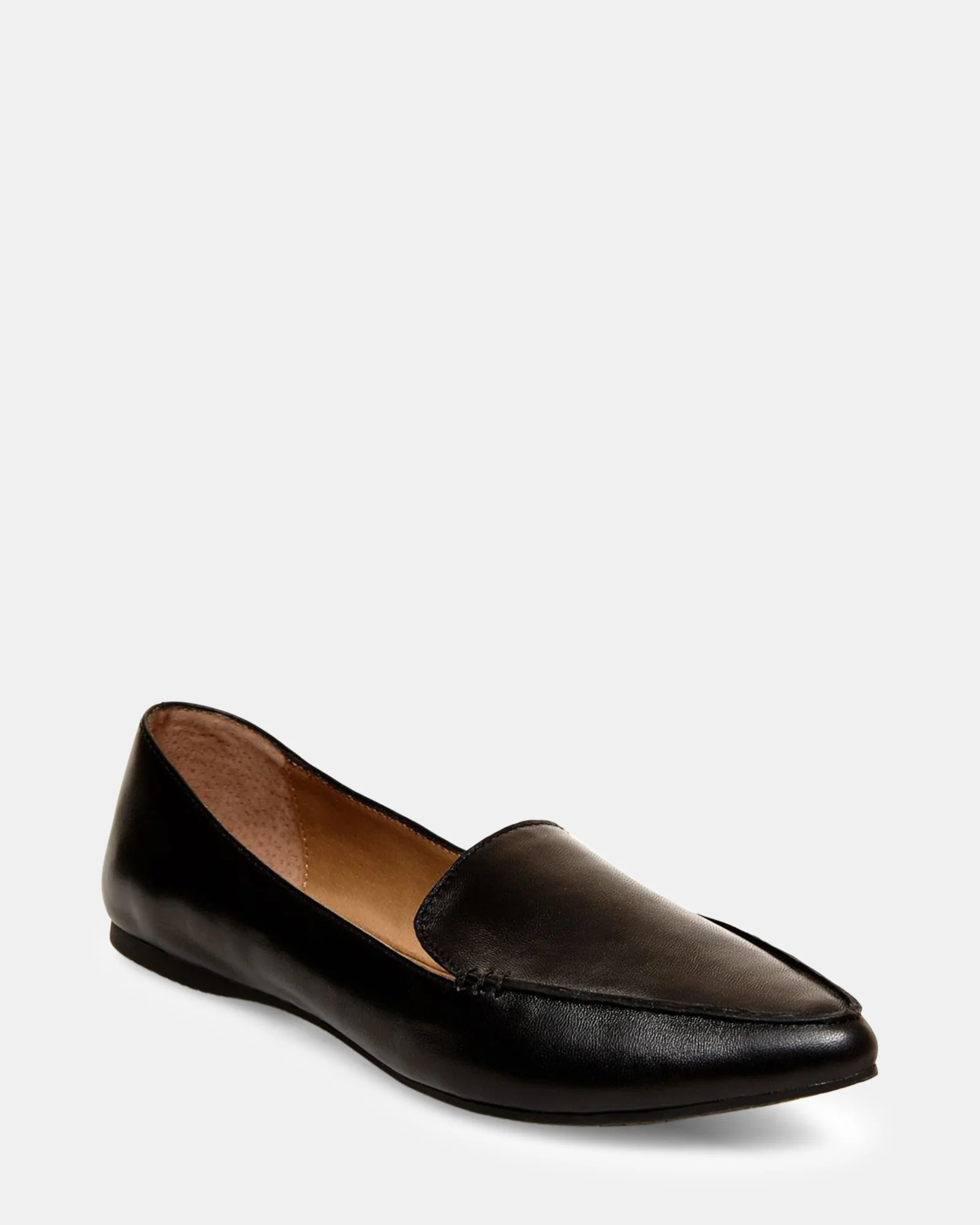 FEATHER BLACK LEATHER 3 FEATHER BLACK LEATHER