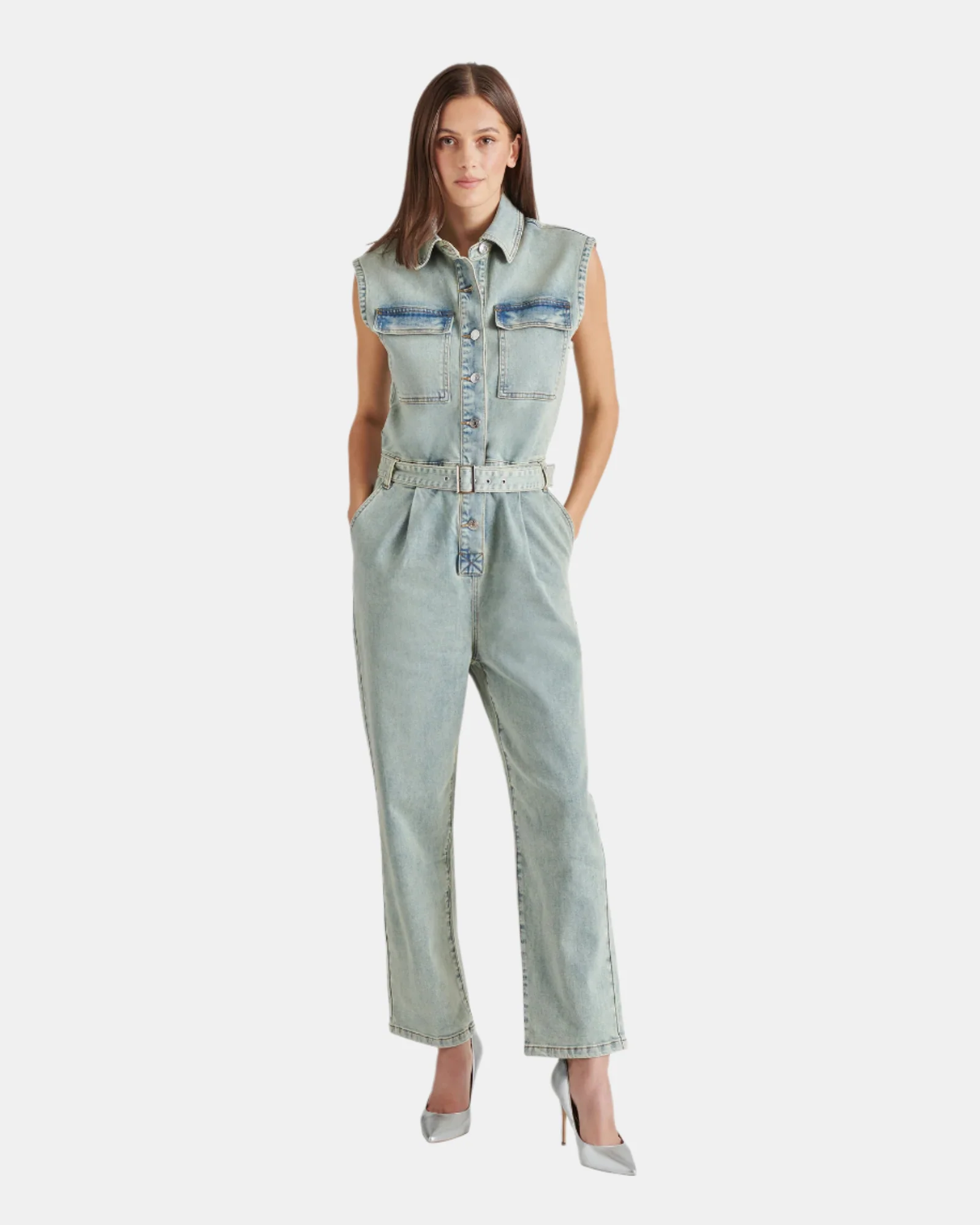 OLYNNE JUMPSUIT DENIM 5 OLYNNE JUMPSUIT DENIM