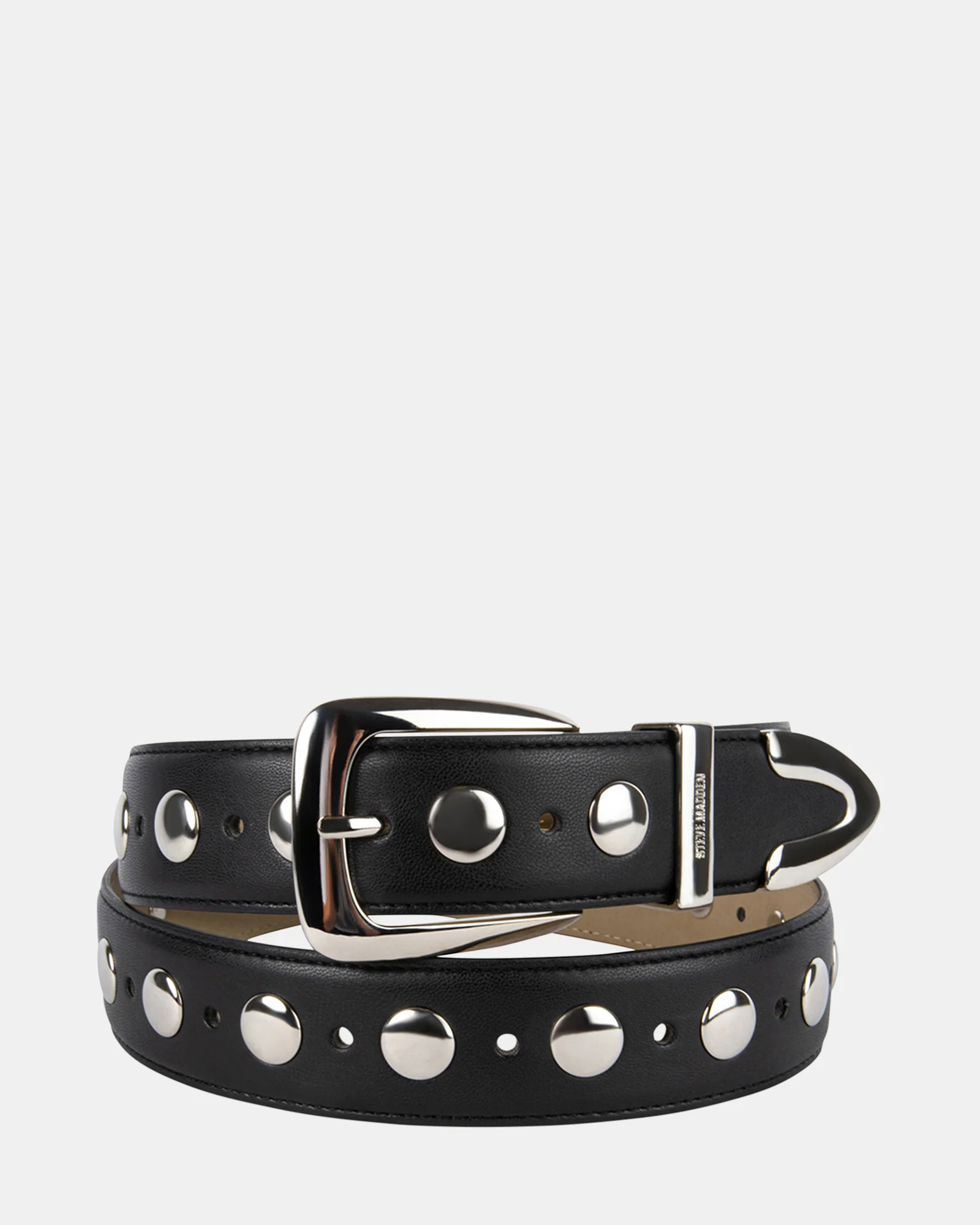 STUDDED BELT BLACK 3 STUDDED BELT BLACK