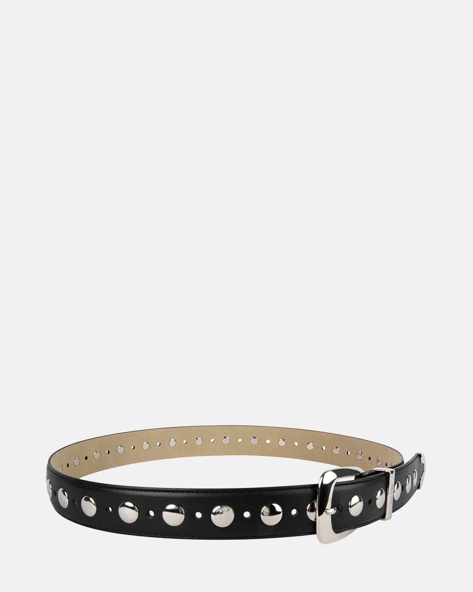 STUDDED BELT BLACK 4 STUDDED BELT BLACK