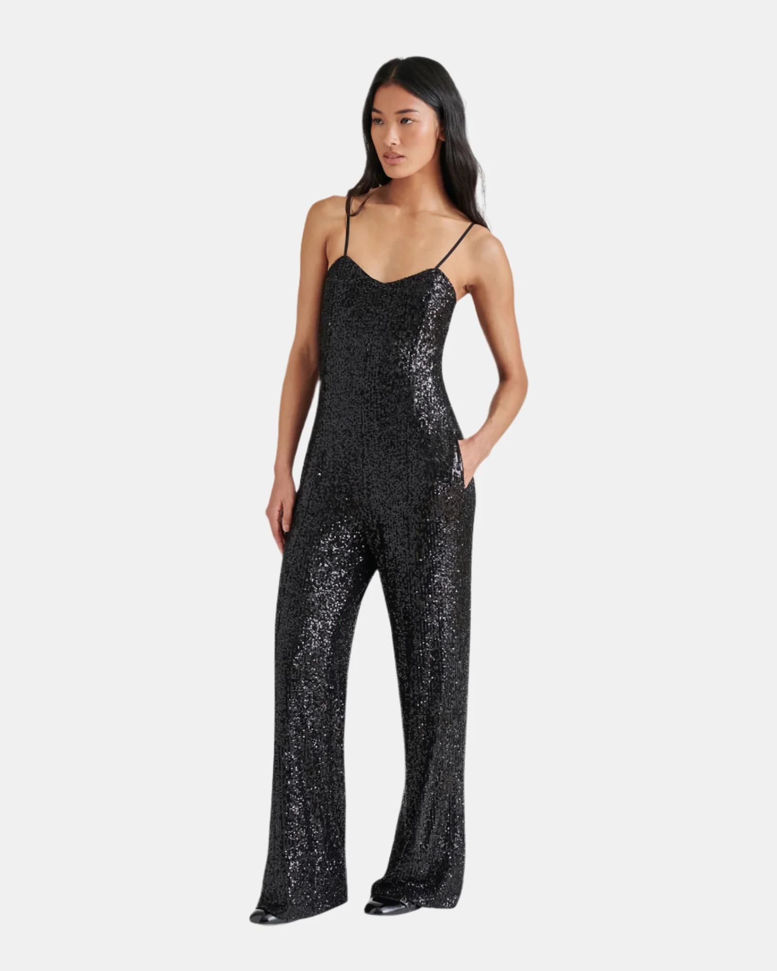 GLITTERINE JUMPSUIT BLACK 3 GLITTERINE JUMPSUIT BLACK