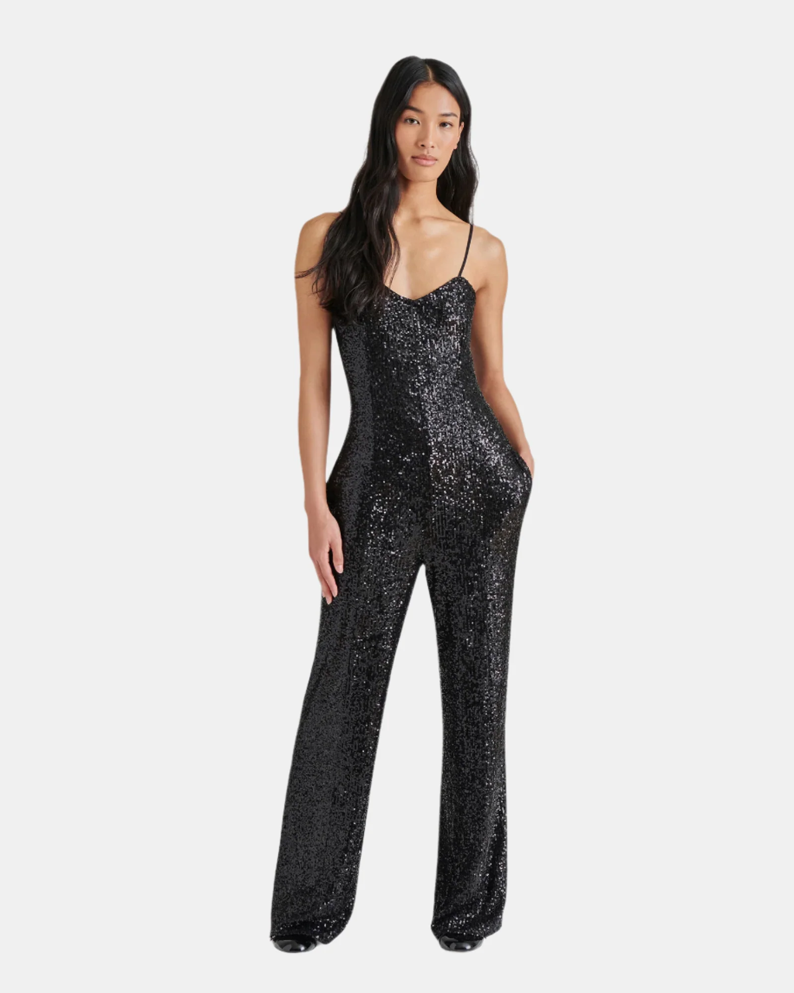 GLITTERINE JUMPSUIT BLACK 4 GLITTERINE JUMPSUIT BLACK