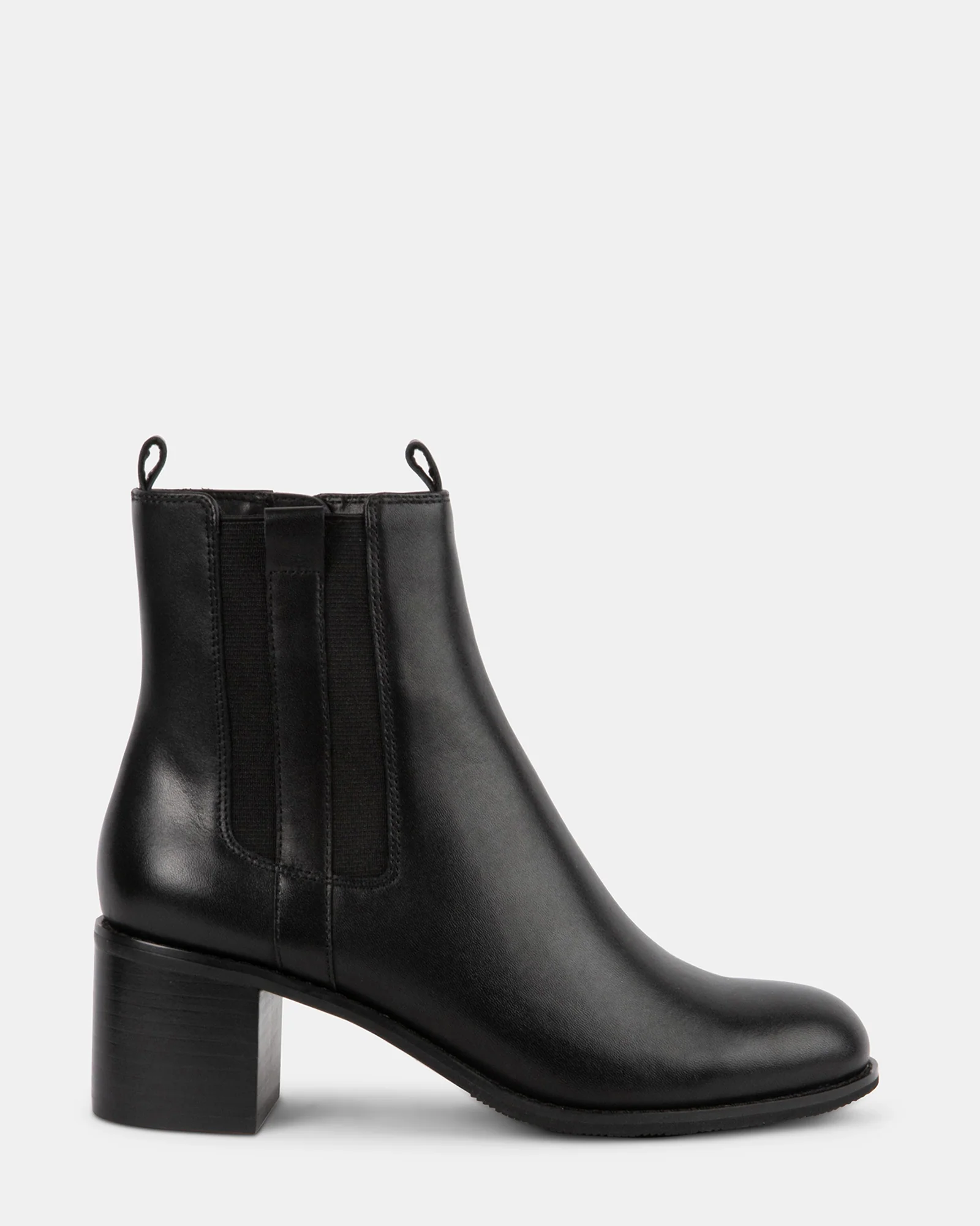 MALLORY BLACK LEATHER