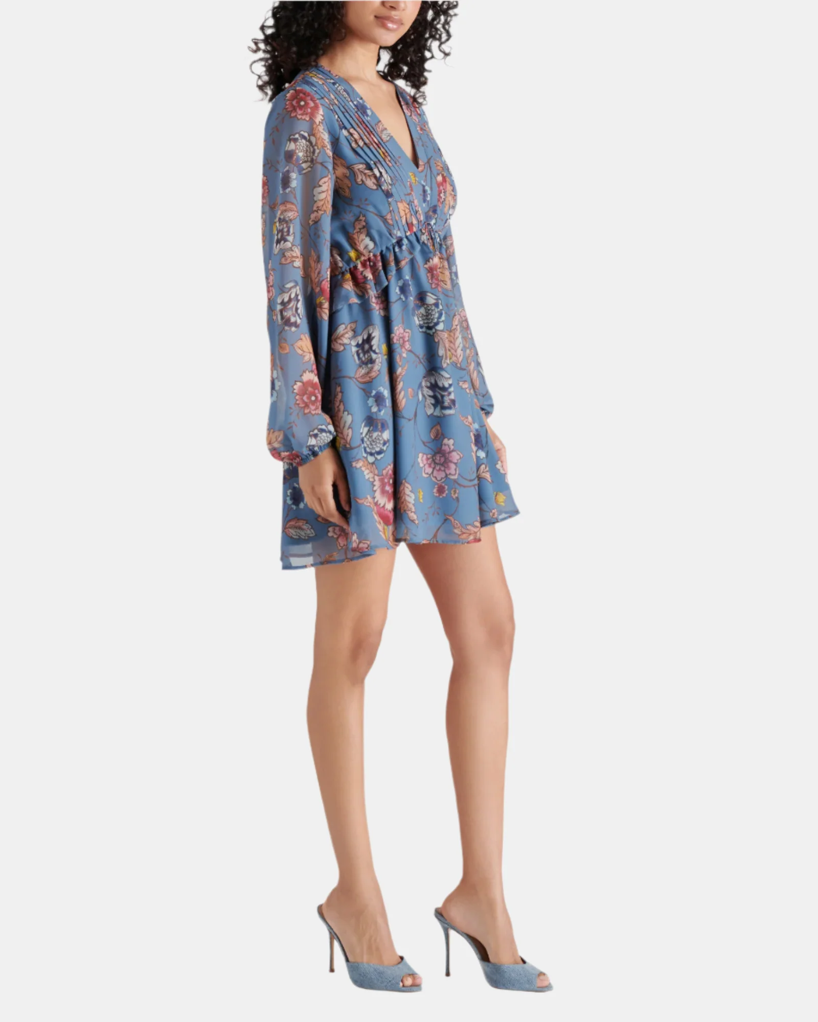 RAMI DRESS BLUE MULTI 3 RAMI DRESS BLUE MULTI