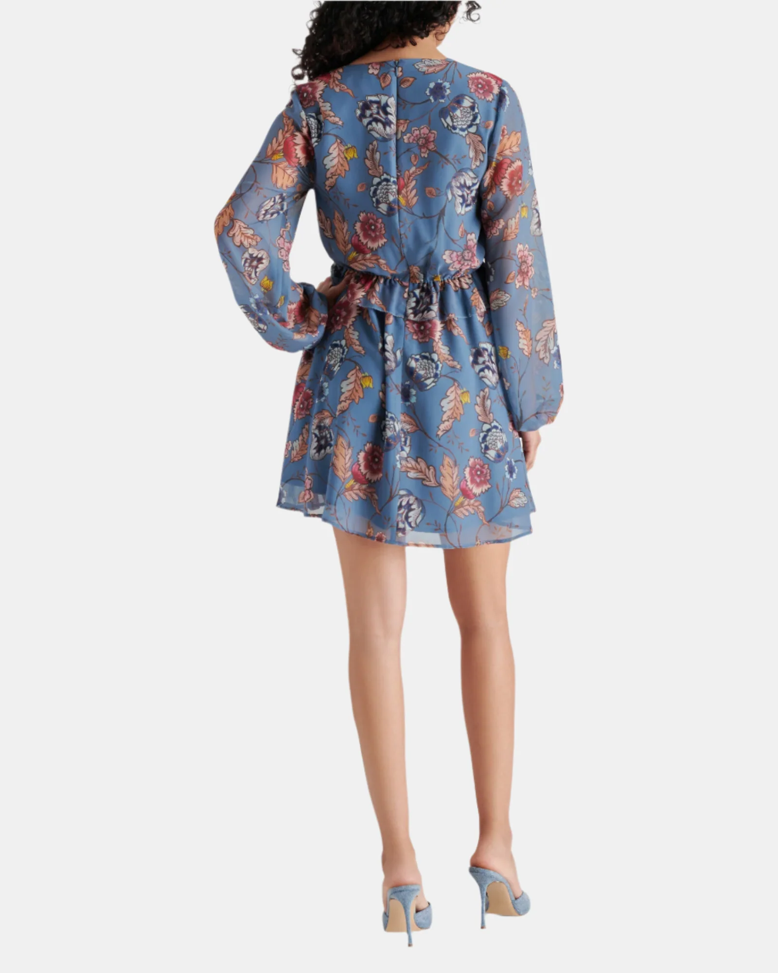 RAMI DRESS BLUE MULTI 5 RAMI DRESS BLUE MULTI