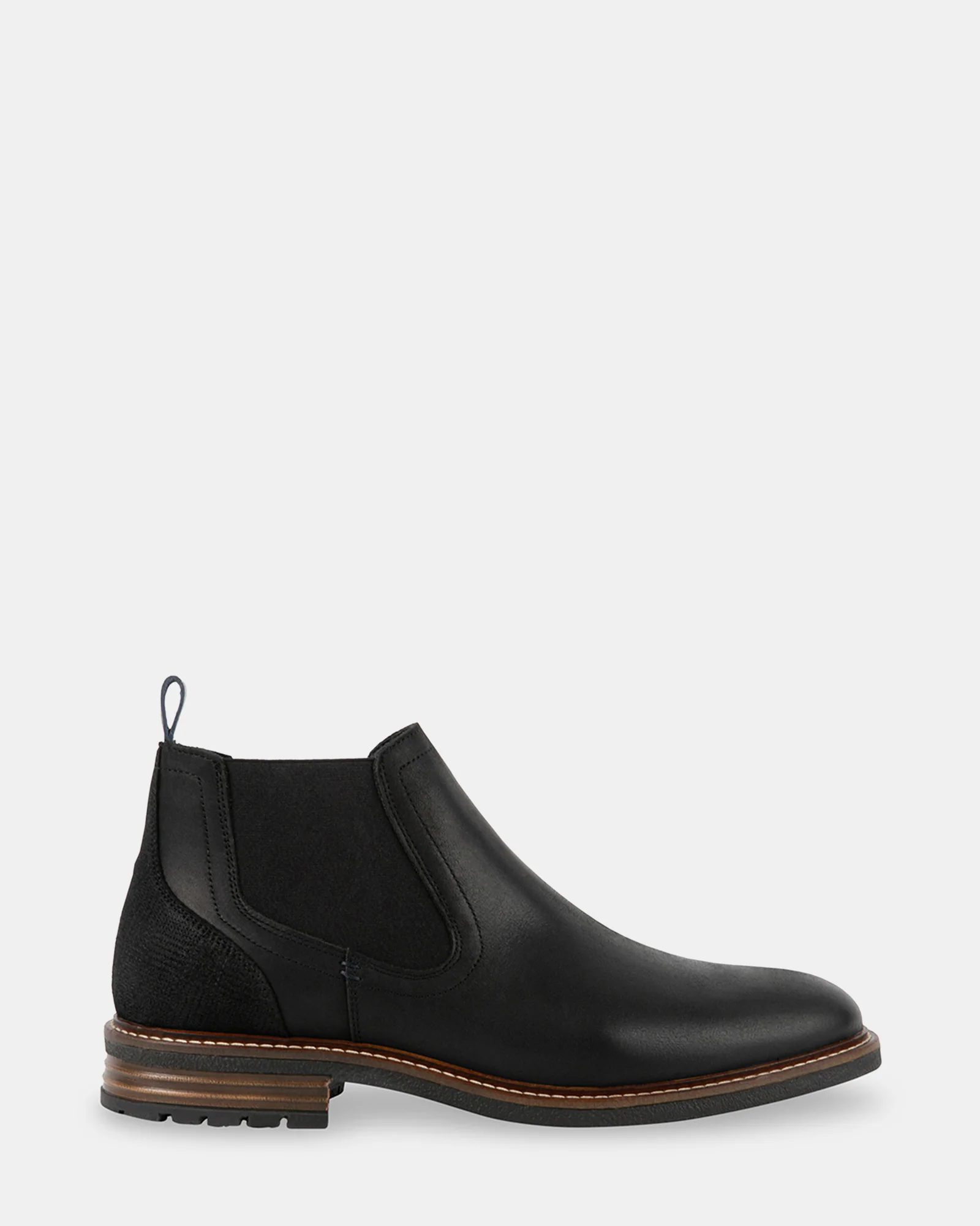 BECKETT BLACK LEATHER