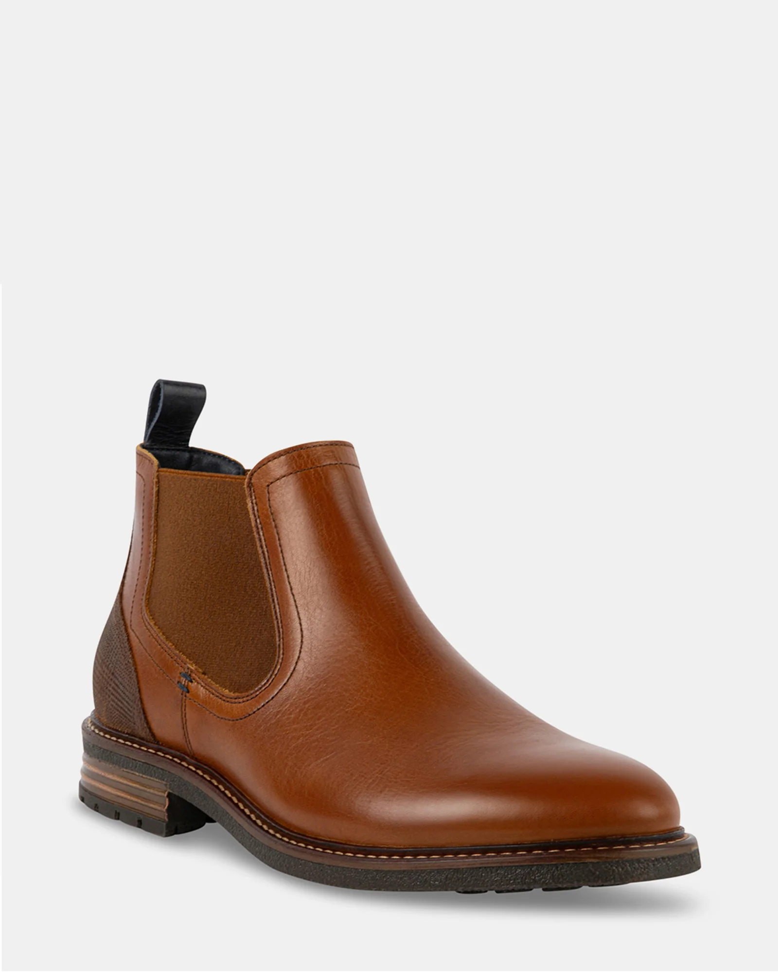 BECKETT BROWN LEATHER 3 BECKETT BROWN LEATHER