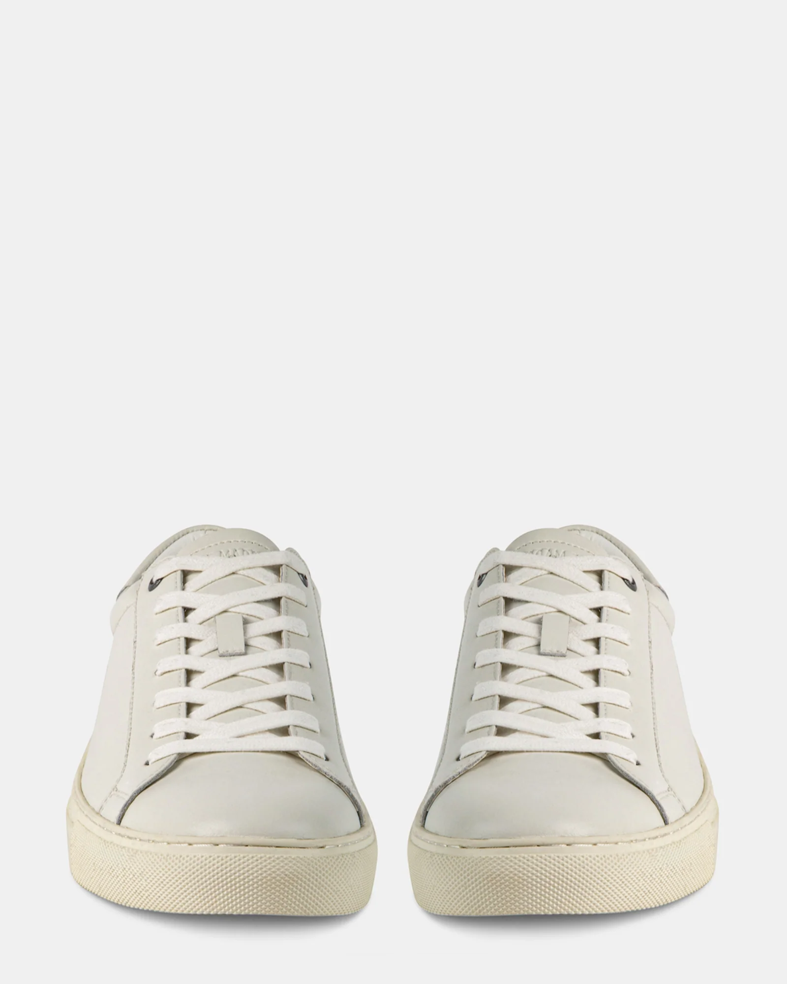 FOGARTY WHITE LEATHER 4 FOGARTY WHITE LEATHER