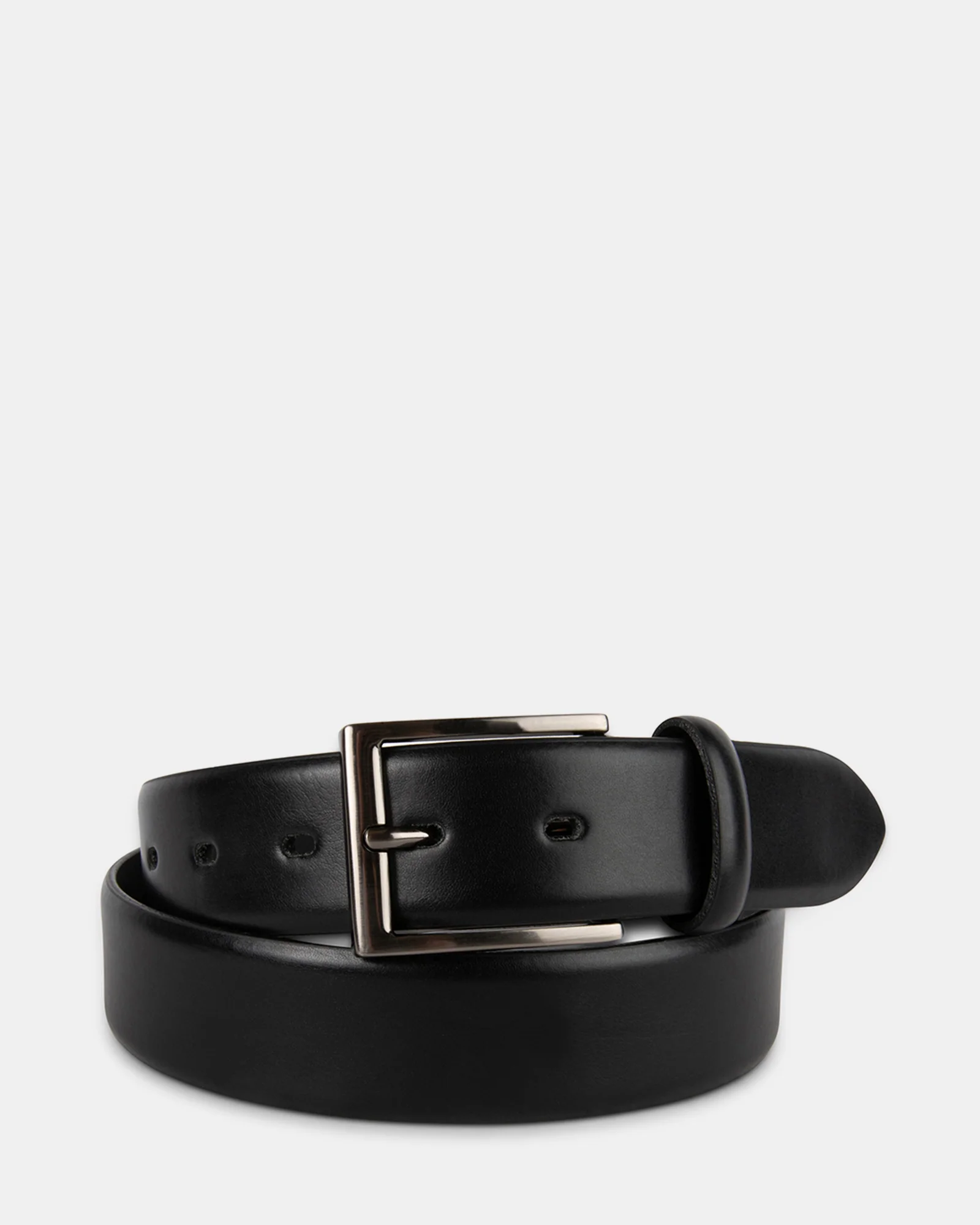 REES BLACK LEATHER