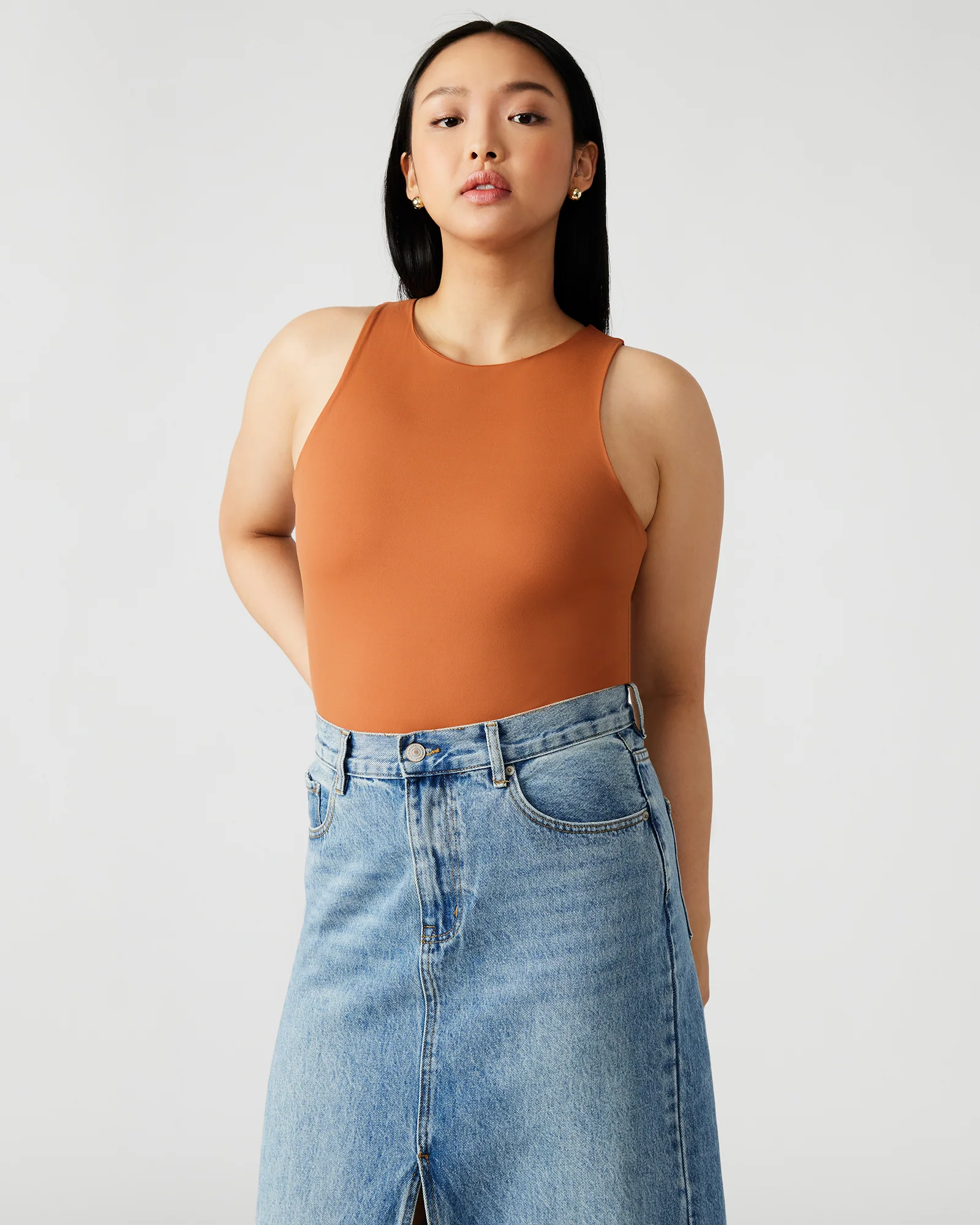 NICO BODYSUIT BROWN