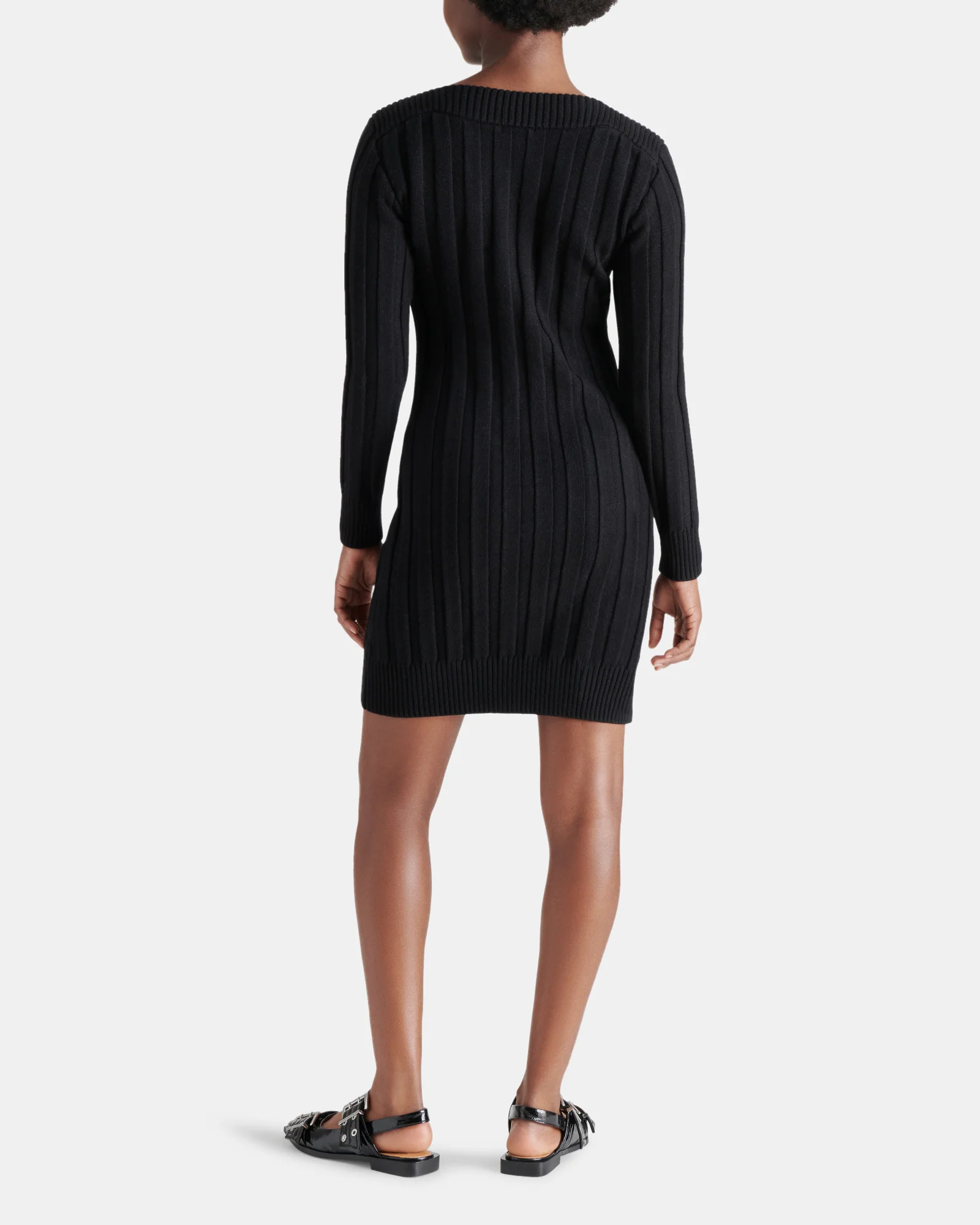 SUZIE SWEATER DRESS BLACK 5 SUZIE SWEATER DRESS BLACK