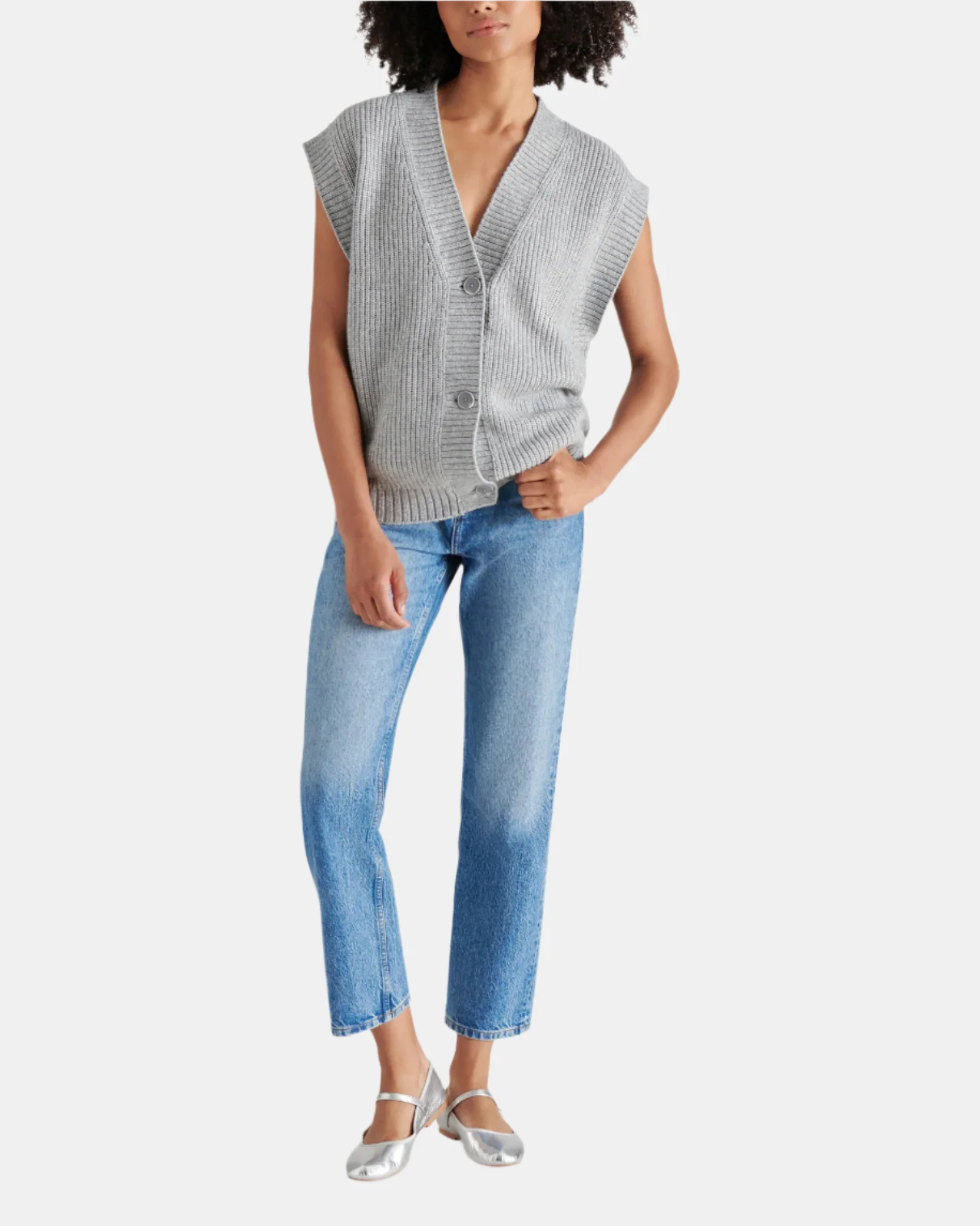GIORGIA SWEATER VEST GREY 3 GIORGIA SWEATER VEST GREY