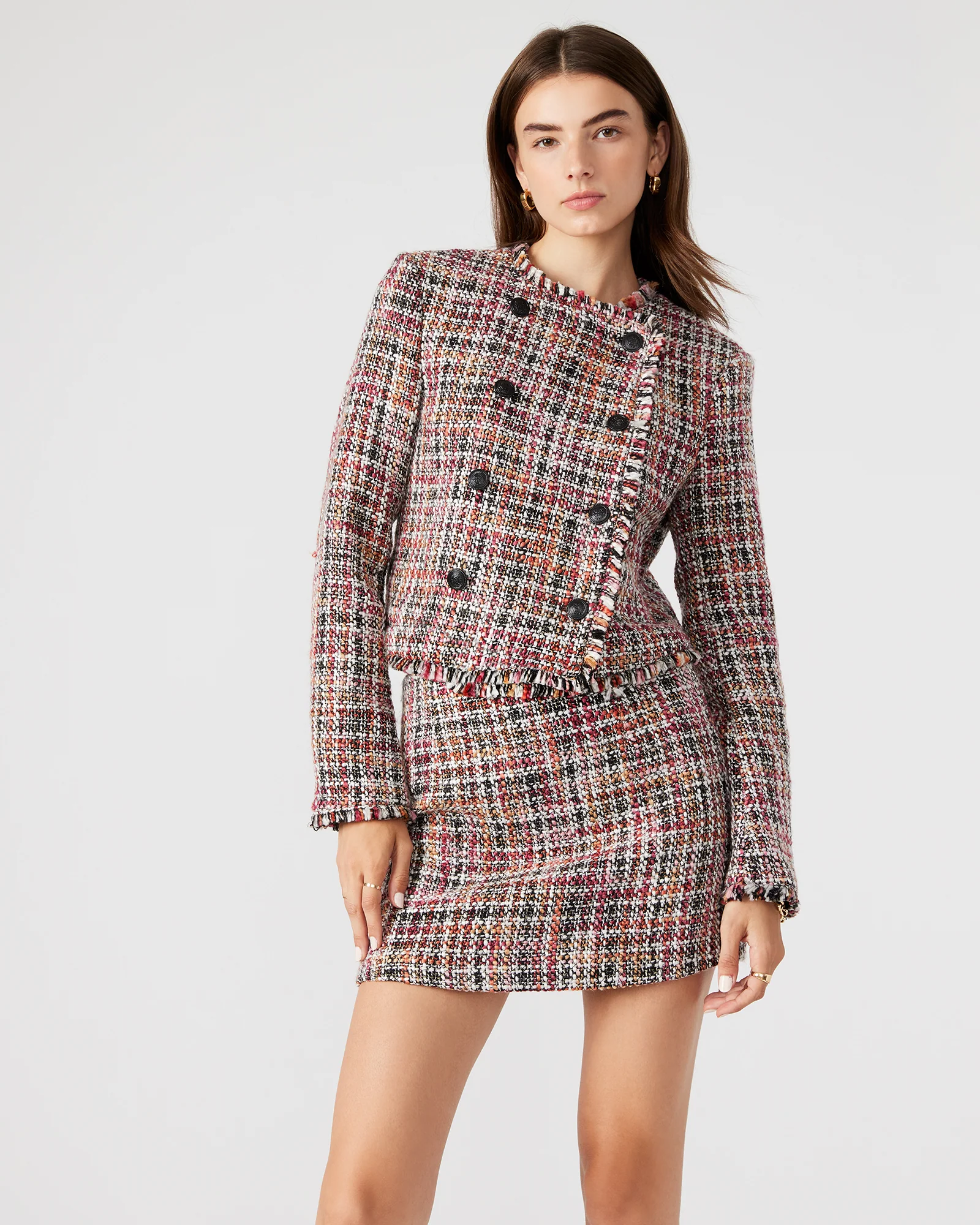 ANTOINETTE BLAZER JACKET BLACK MULTI 4 ANTOINETTE BLAZER JACKET BLACK MULTI