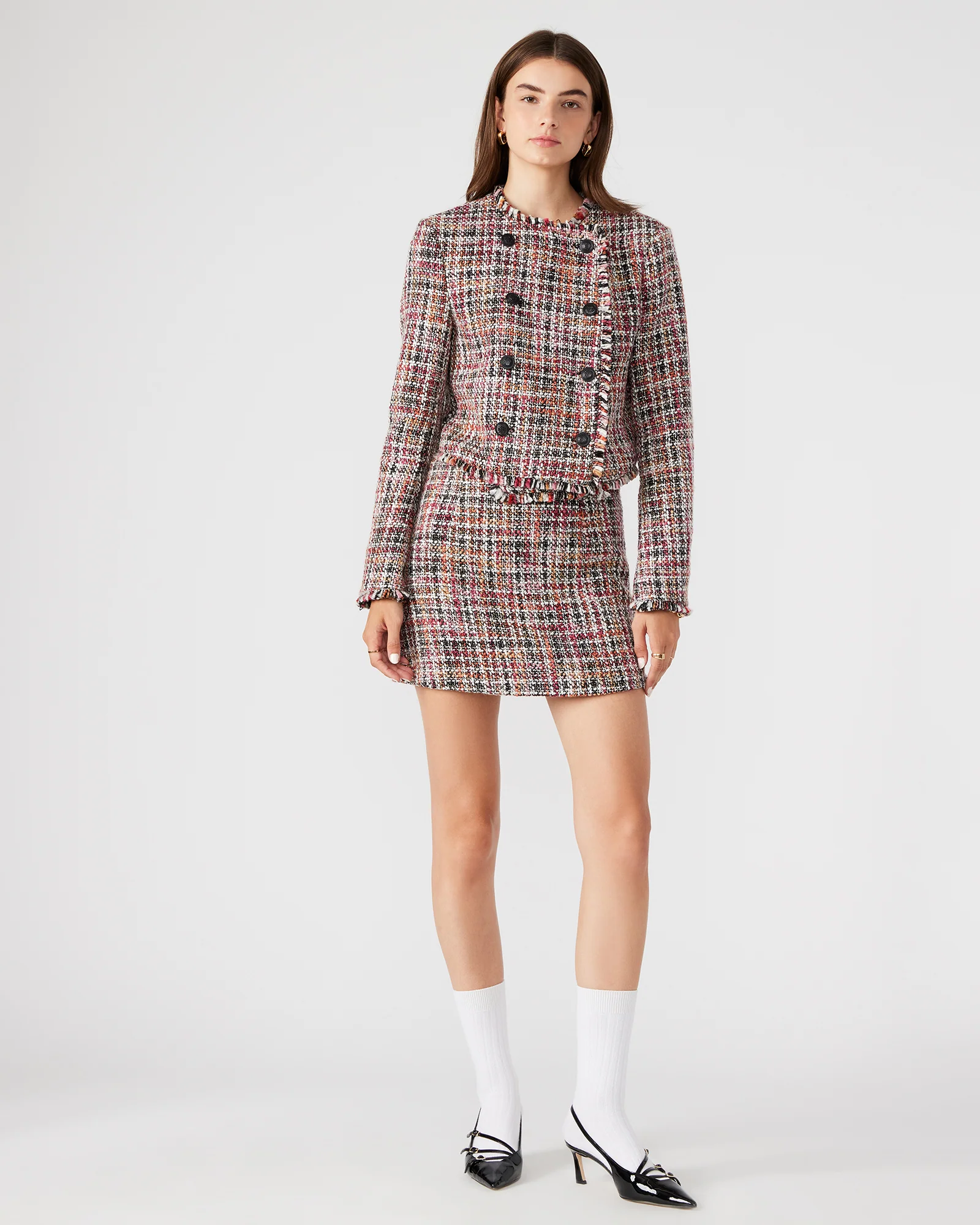 ANTOINETTE BLAZER JACKET BLACK MULTI 6 ANTOINETTE BLAZER JACKET BLACK MULTI