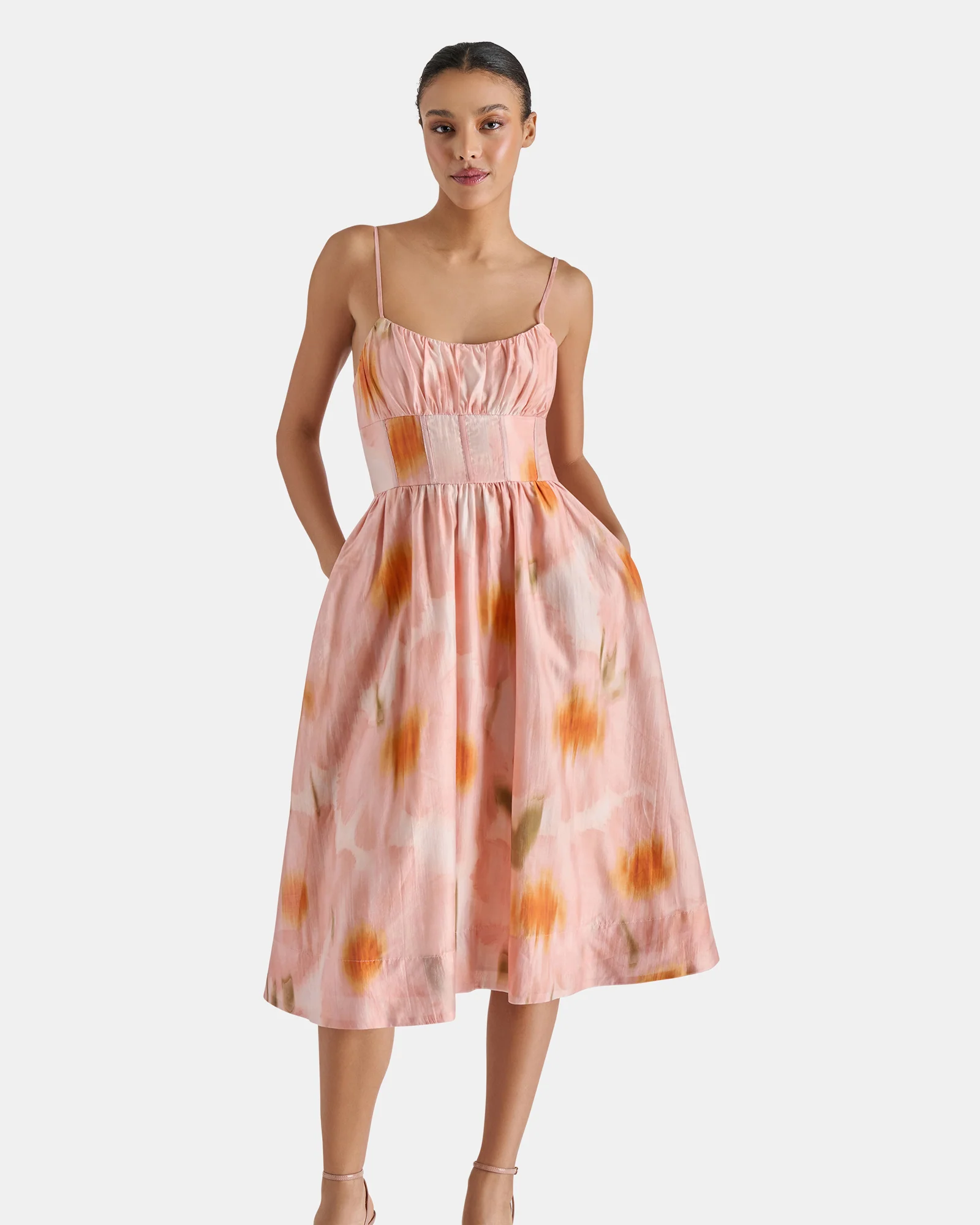 BONDI DRESS ROSE