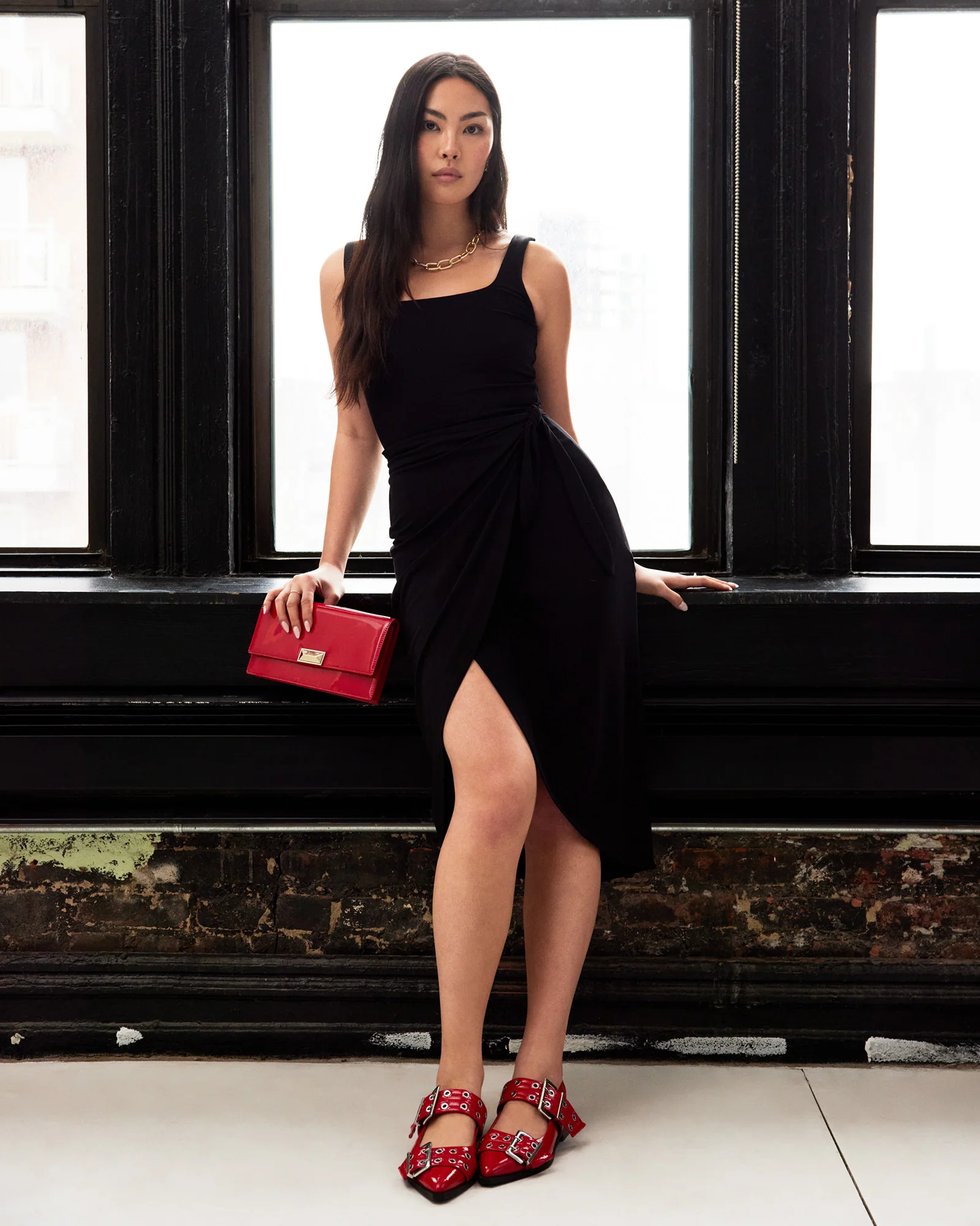 BMODEL RED PATENT 8 BMODEL RED PATENT