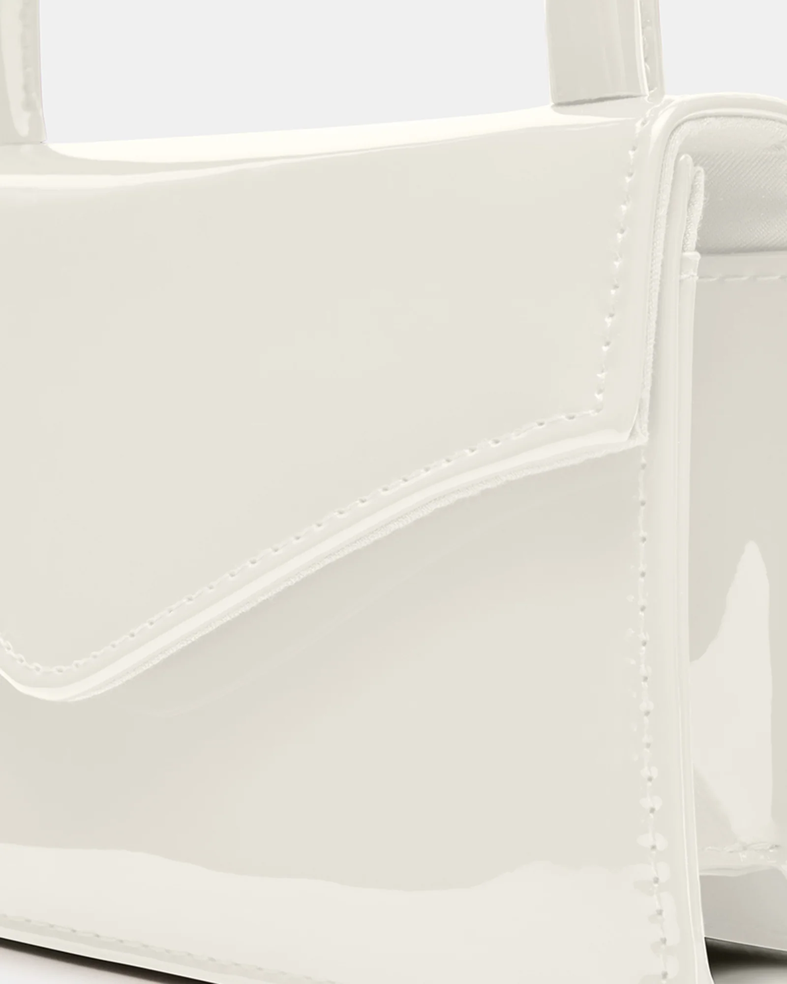 BAMINIA WHITE PATENT 5 BAMINIA WHITE PATENT