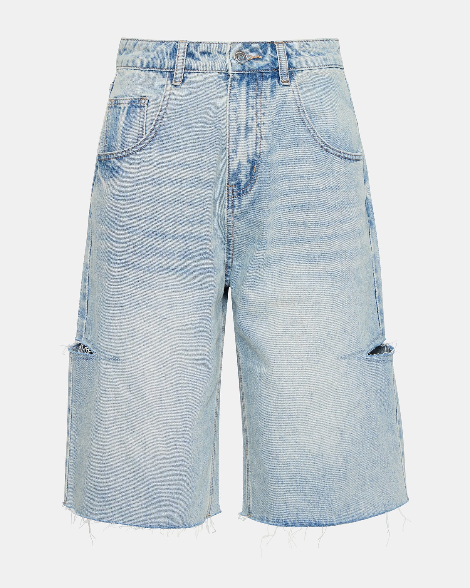 THE SLIT BARREL SHORT BLUE 6 THE SLIT BARREL SHORT BLUE