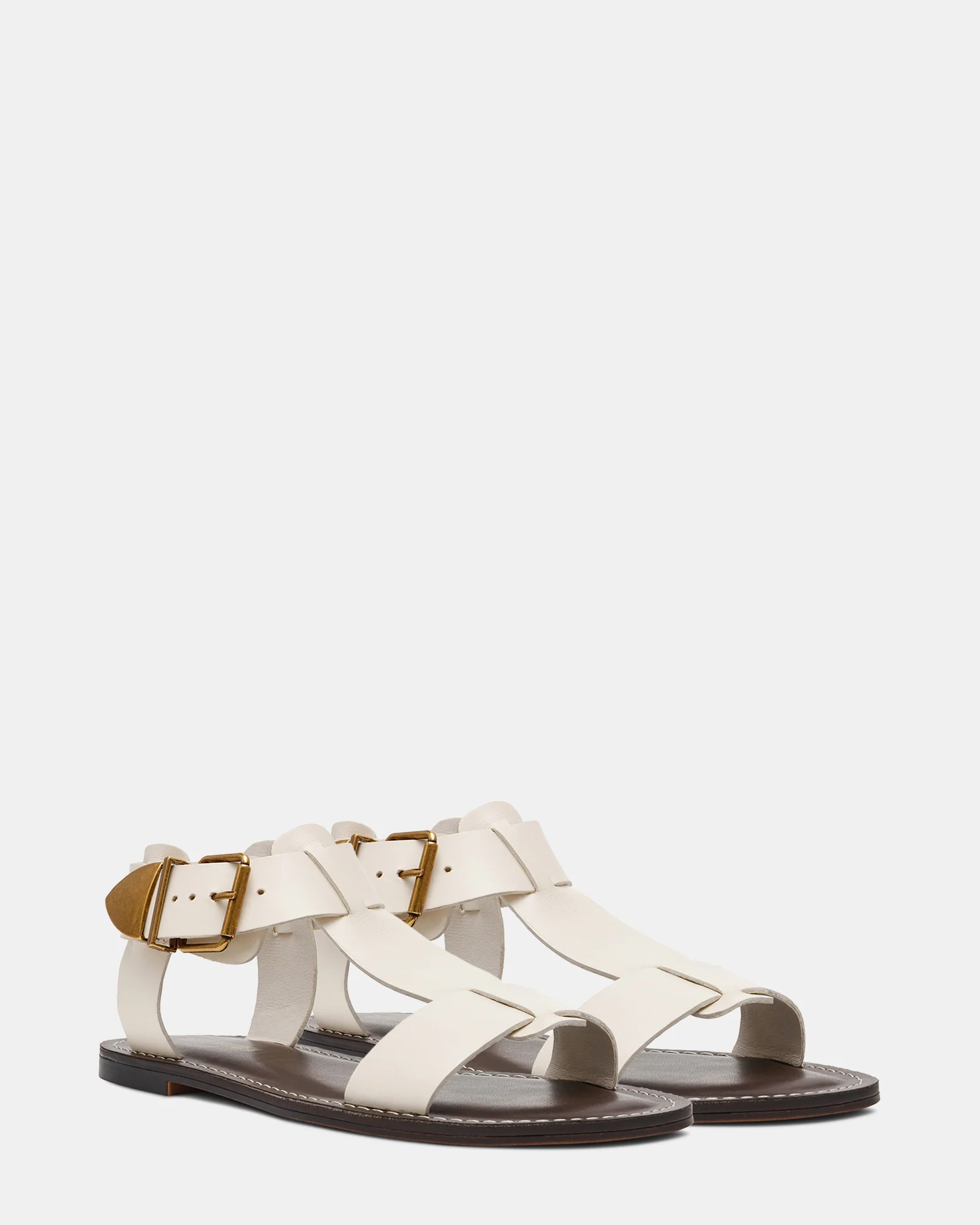 BRAZINN WHITE LEATHER 3 BRAZINN WHITE LEATHER