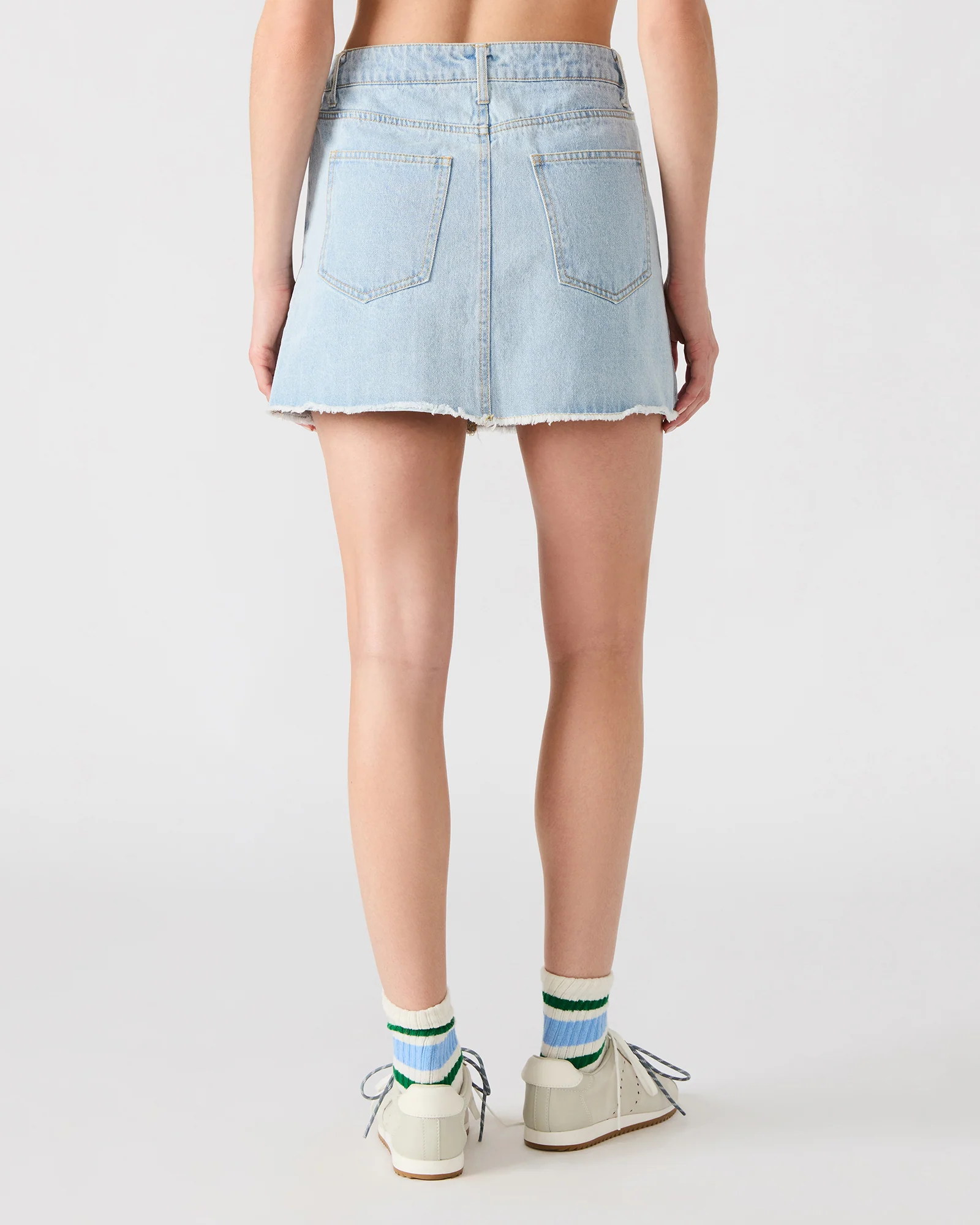 CHERI DENIM SKIRT BLUE 4 CHERI DENIM SKIRT BLUE