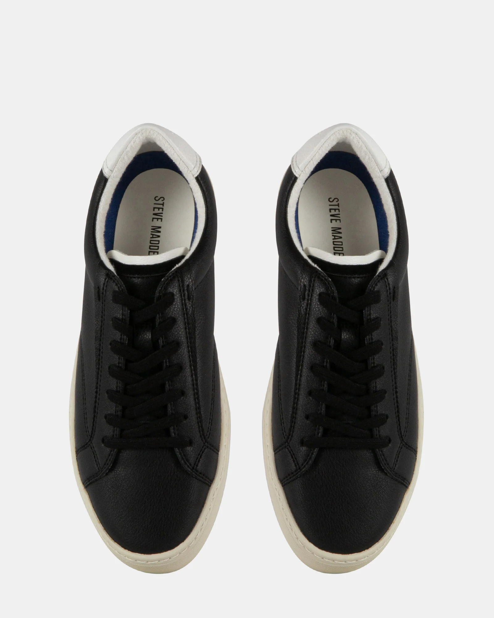 XAVVIER BLACK-WHITE LEATHER 5 XAVVIER BLACK-WHITE LEATHER