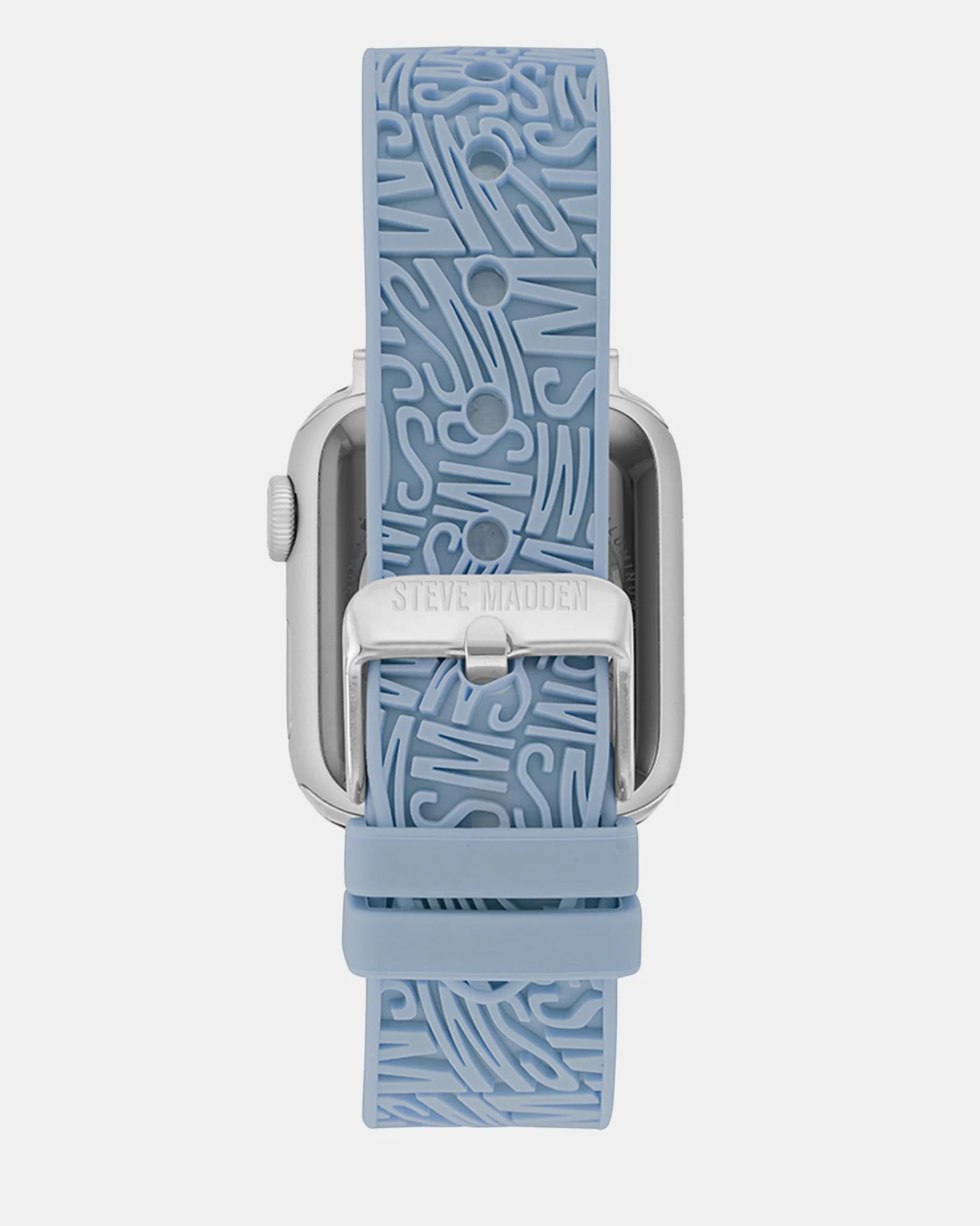 Apple Watch® RUBBER LOGO BAND 42/44/45MM BLUE 3 Apple Watch® RUBBER LOGO BAND 42/44/45MM BLUE