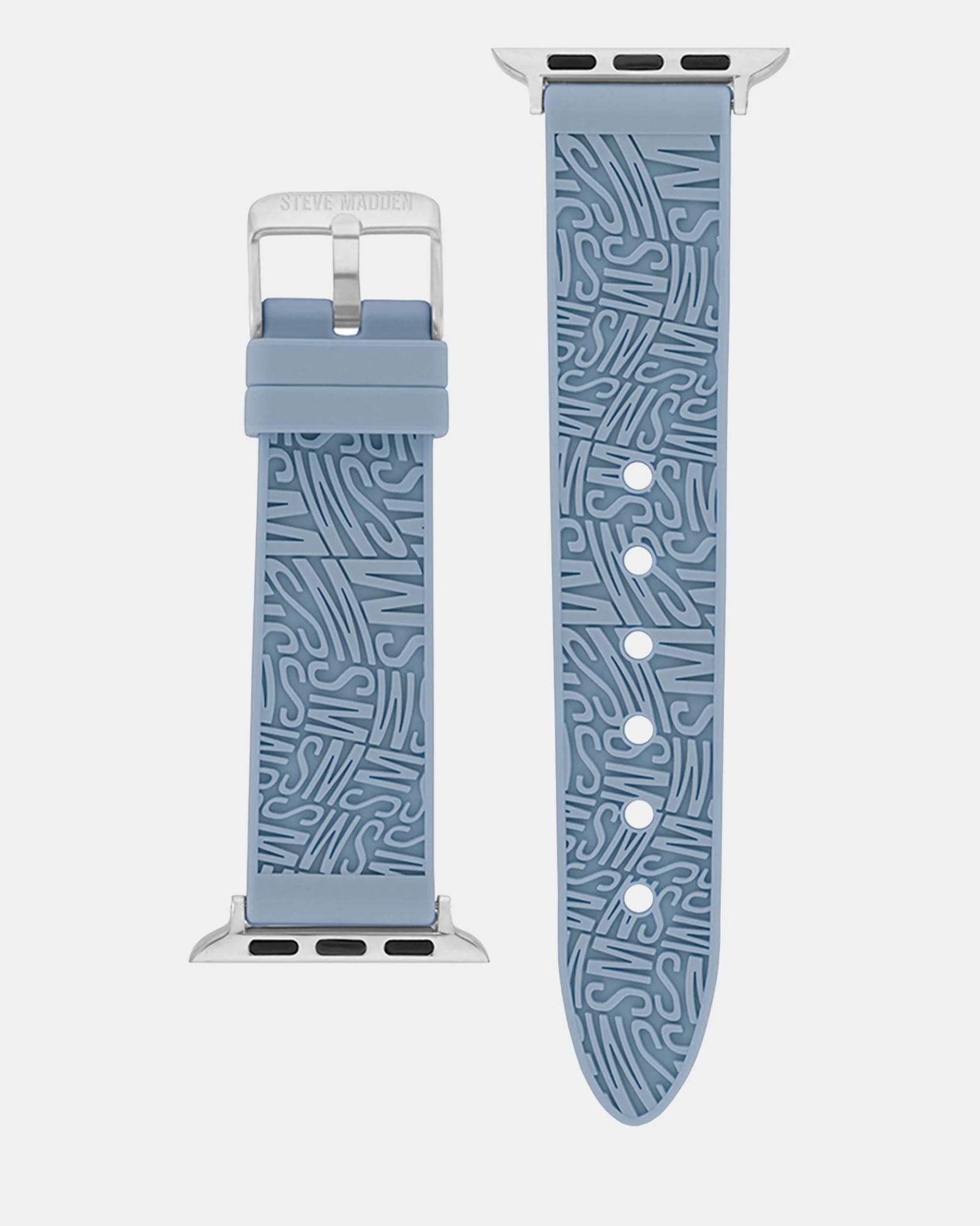 Apple Watch® RUBBER LOGO BAND 42/44/45MM BLUE 4 Apple Watch® RUBBER LOGO BAND 42/44/45MM BLUE