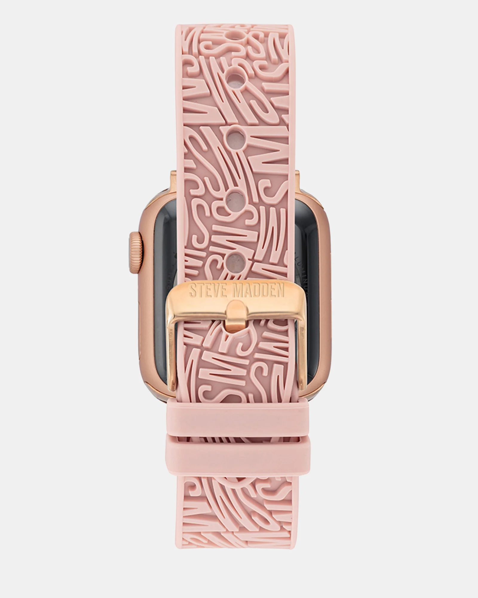 Apple Watch® RUBBER LOGO BAND 38/40/41MM PINK 3 Apple Watch® RUBBER LOGO BAND 38/40/41MM PINK