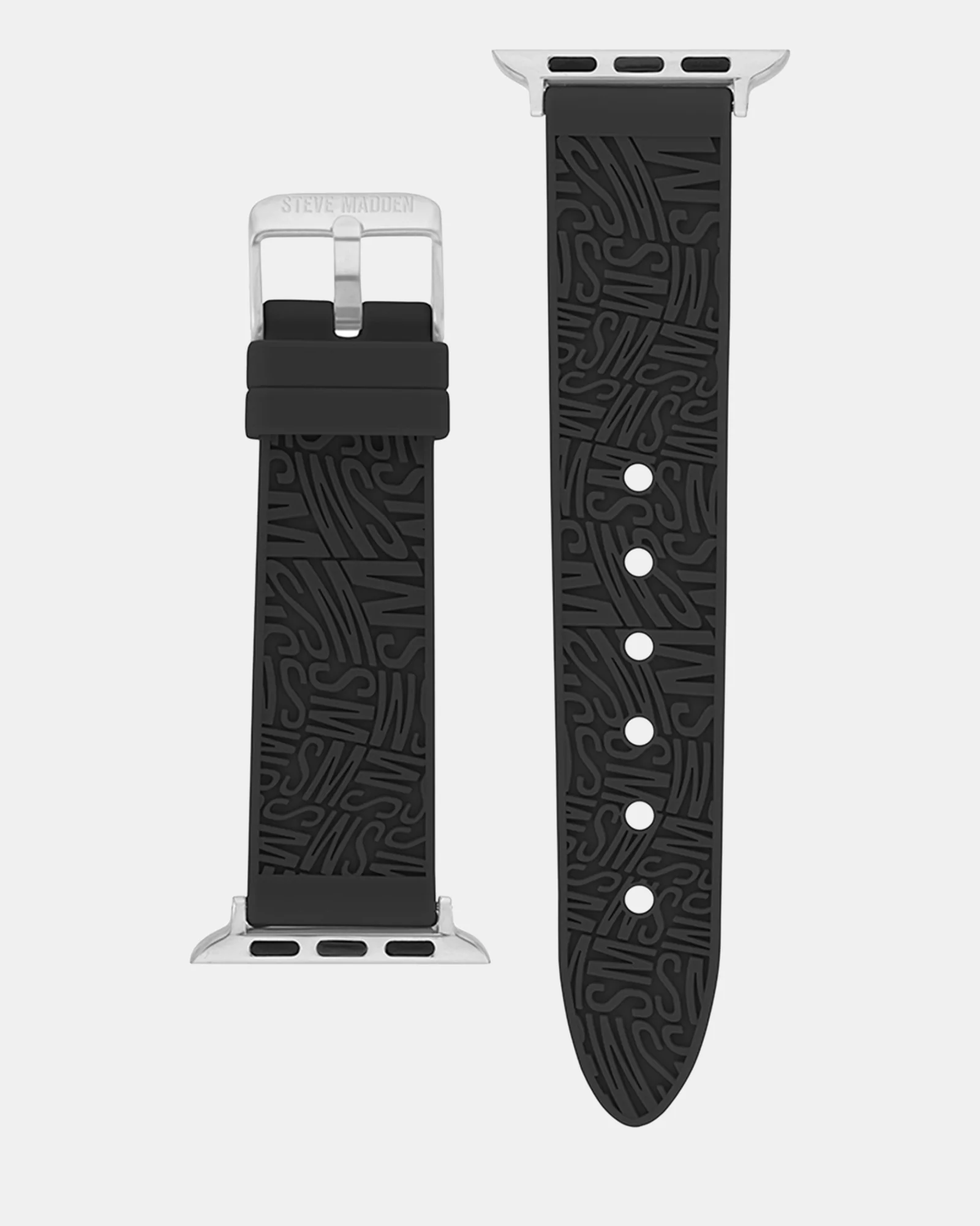 Apple Watch® RUBBER LOGO BAND 38/40/41MM BLACK 4 Apple Watch® RUBBER LOGO BAND 38/40/41MM BLACK